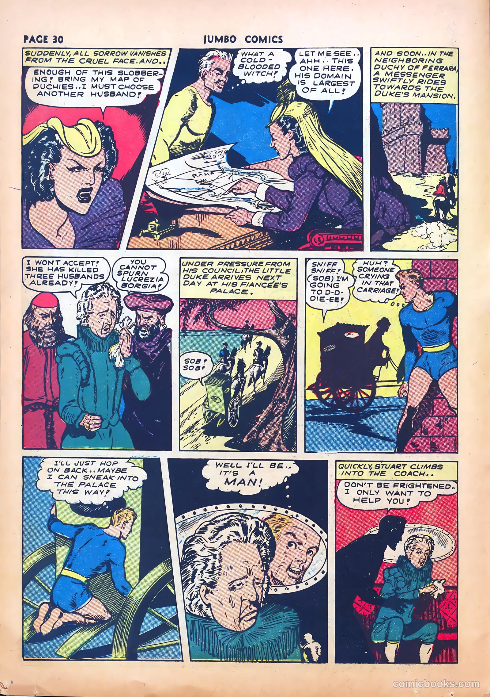 Jumbo Comics #49 (1943) — page 34 of 70