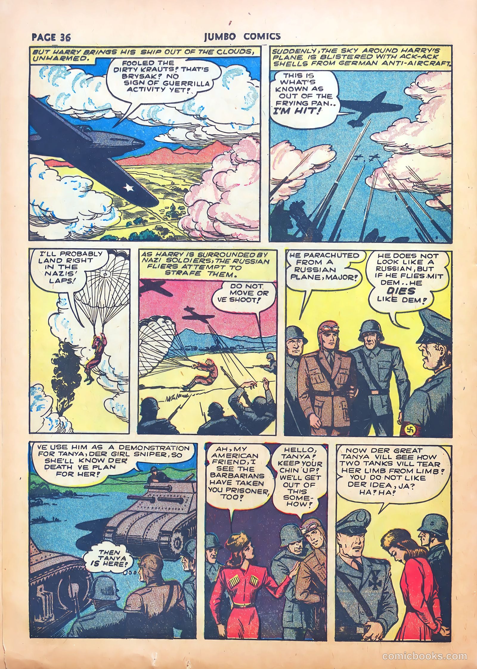 Jumbo Comics #49 (1943) — page 40 of 70