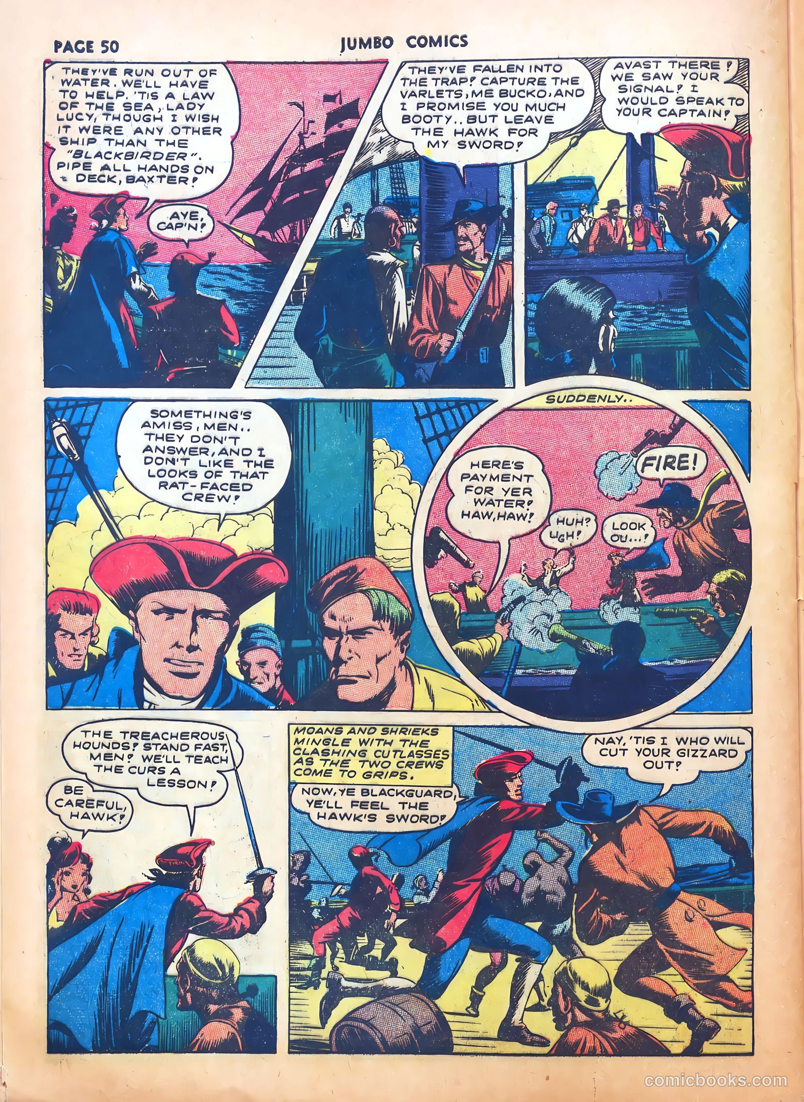 Jumbo Comics #49 (1943) — page 54 of 70