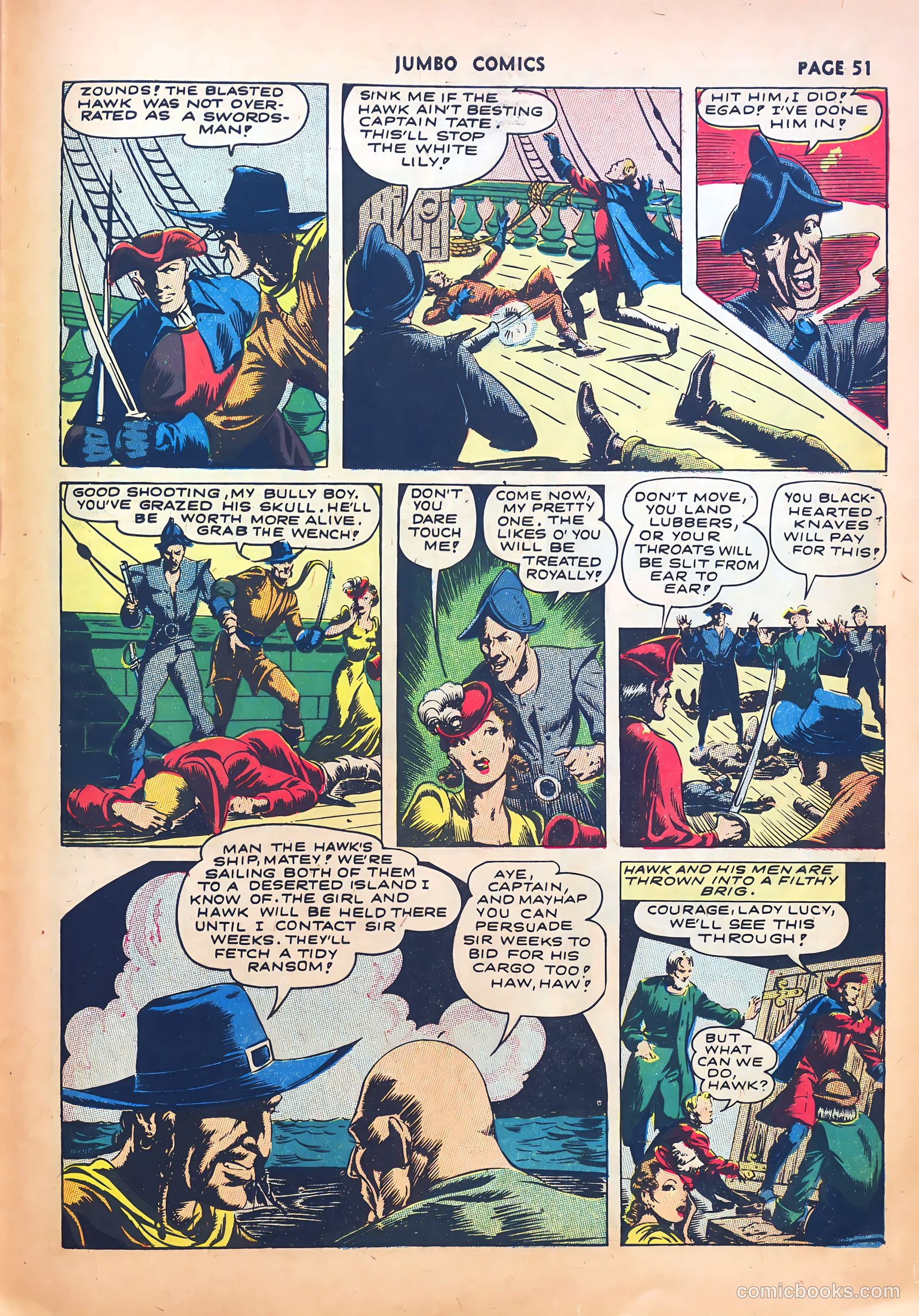 Jumbo Comics #49 (1943) — page 55 of 70