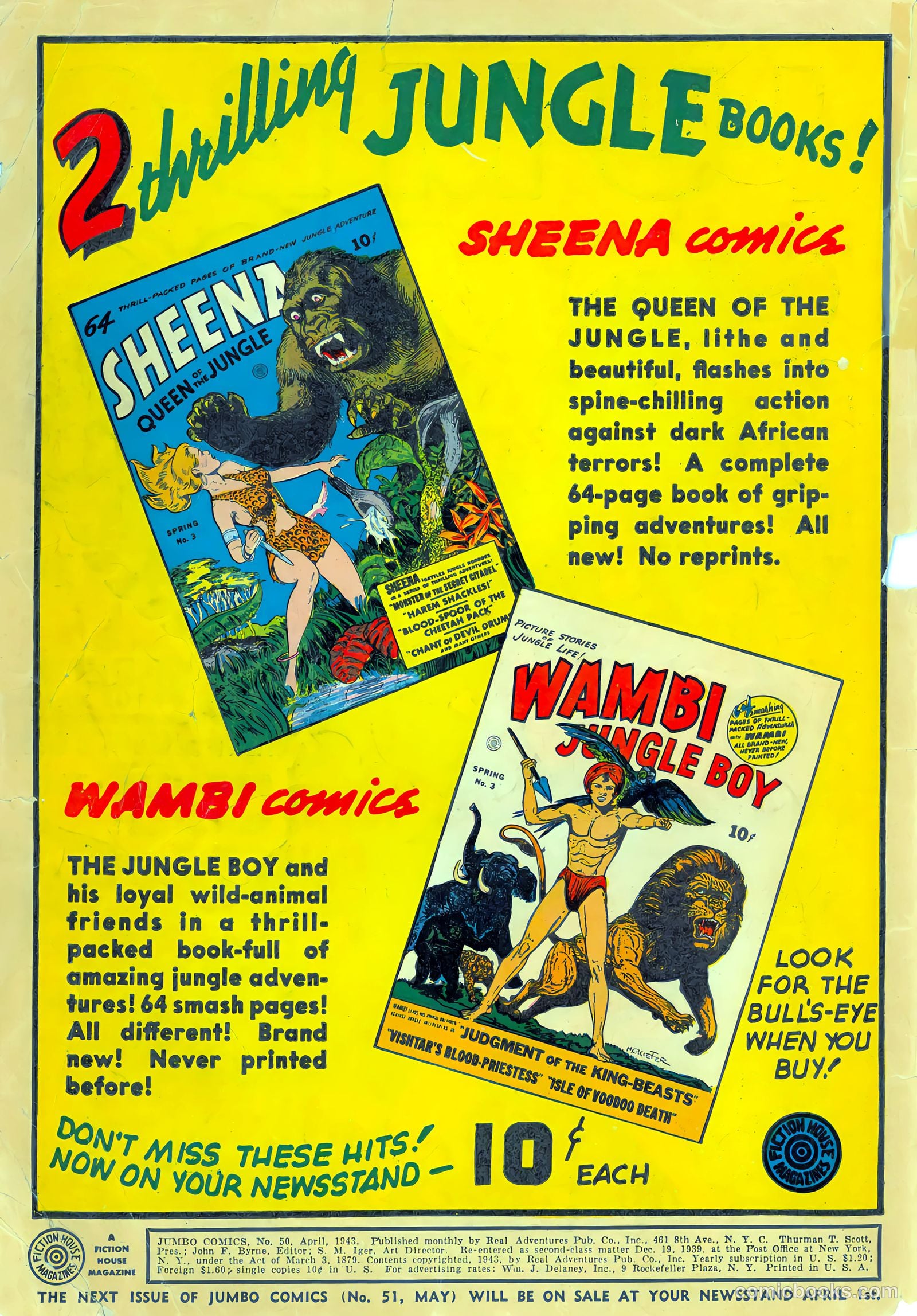 Jumbo Comics #50 (1943) — page 2 of 68