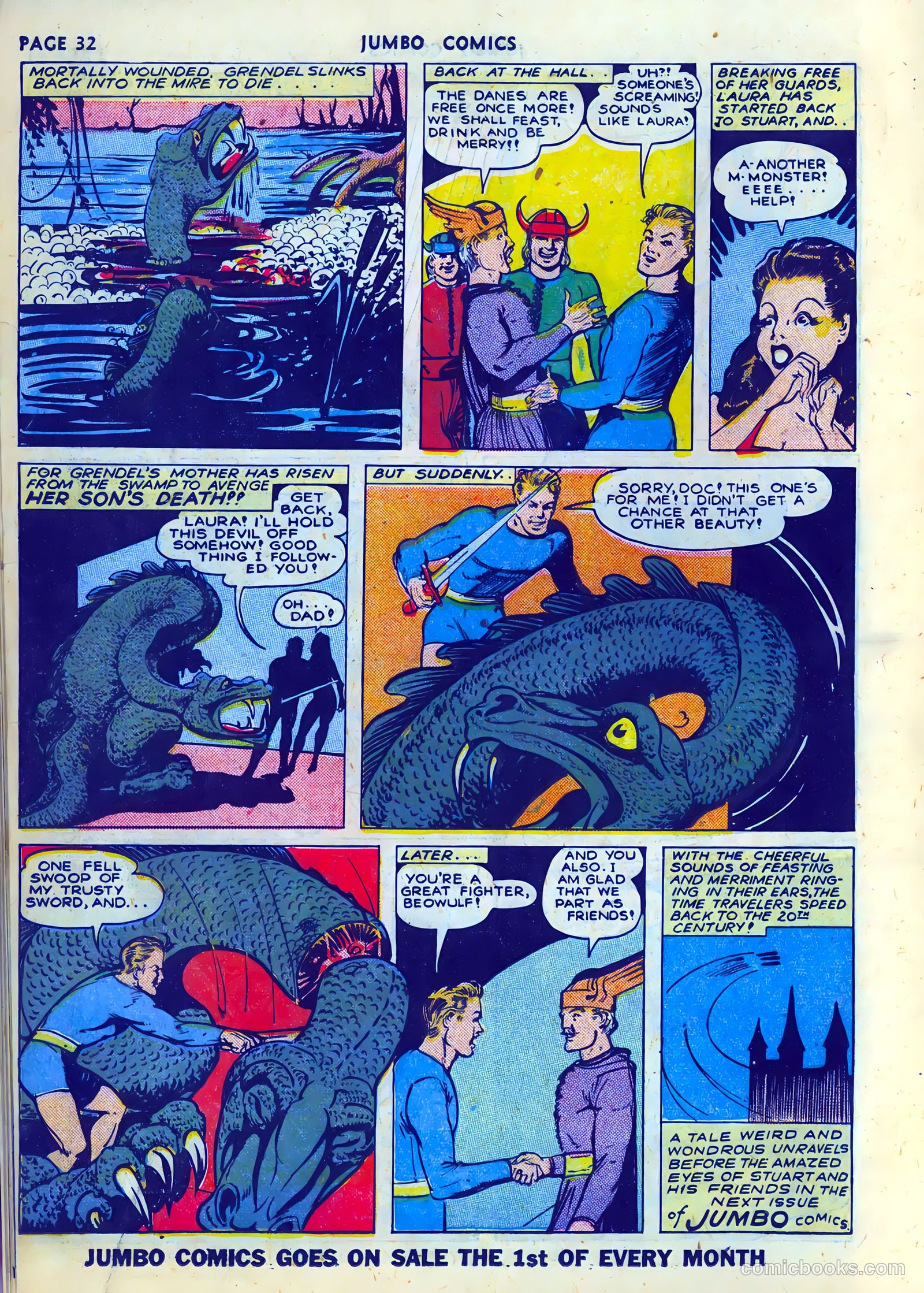 Jumbo Comics #50 (1943) — page 34 of 68