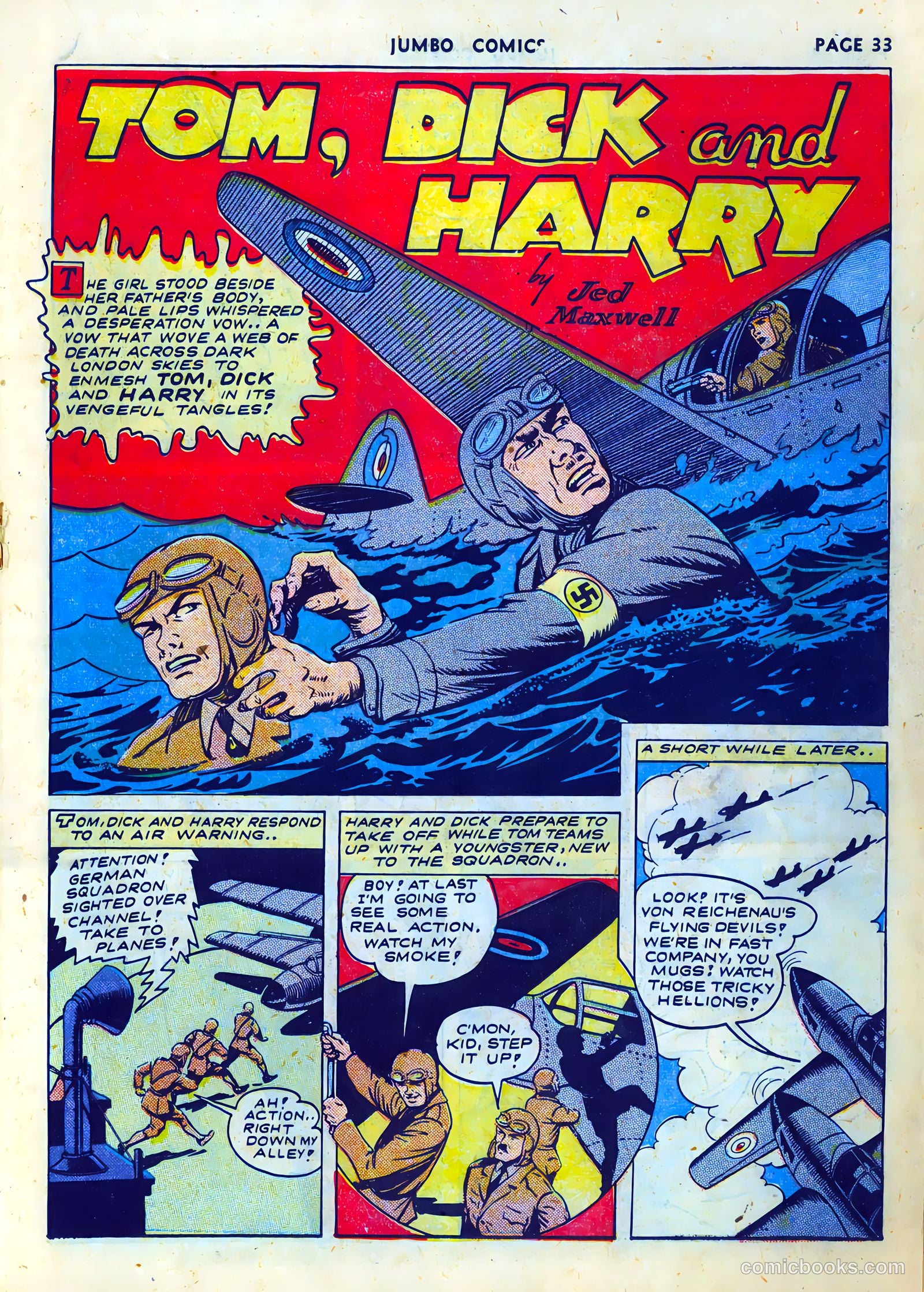 Jumbo Comics #50 (1943) — page 35 of 68