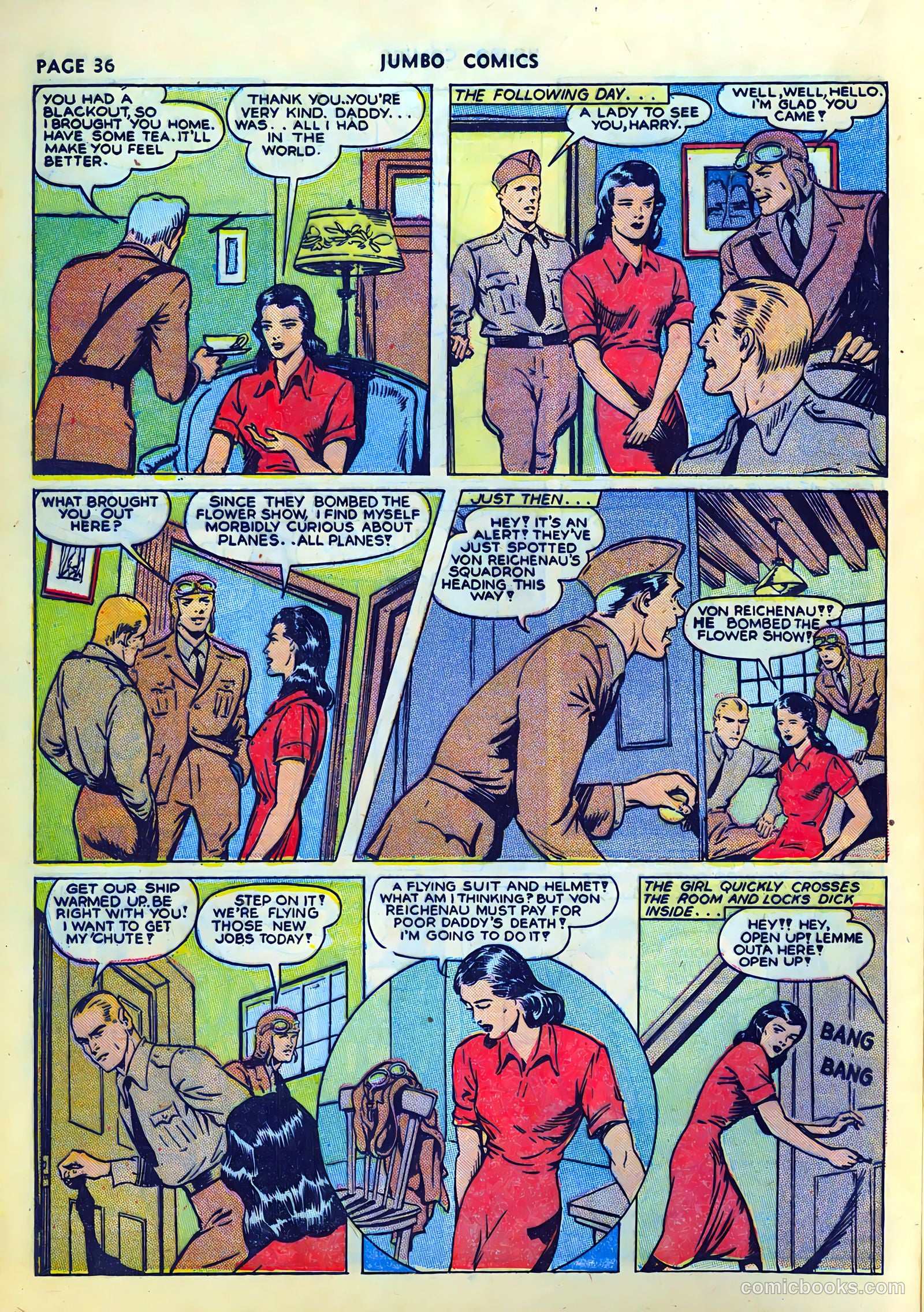 Jumbo Comics #50 (1943) — page 38 of 68