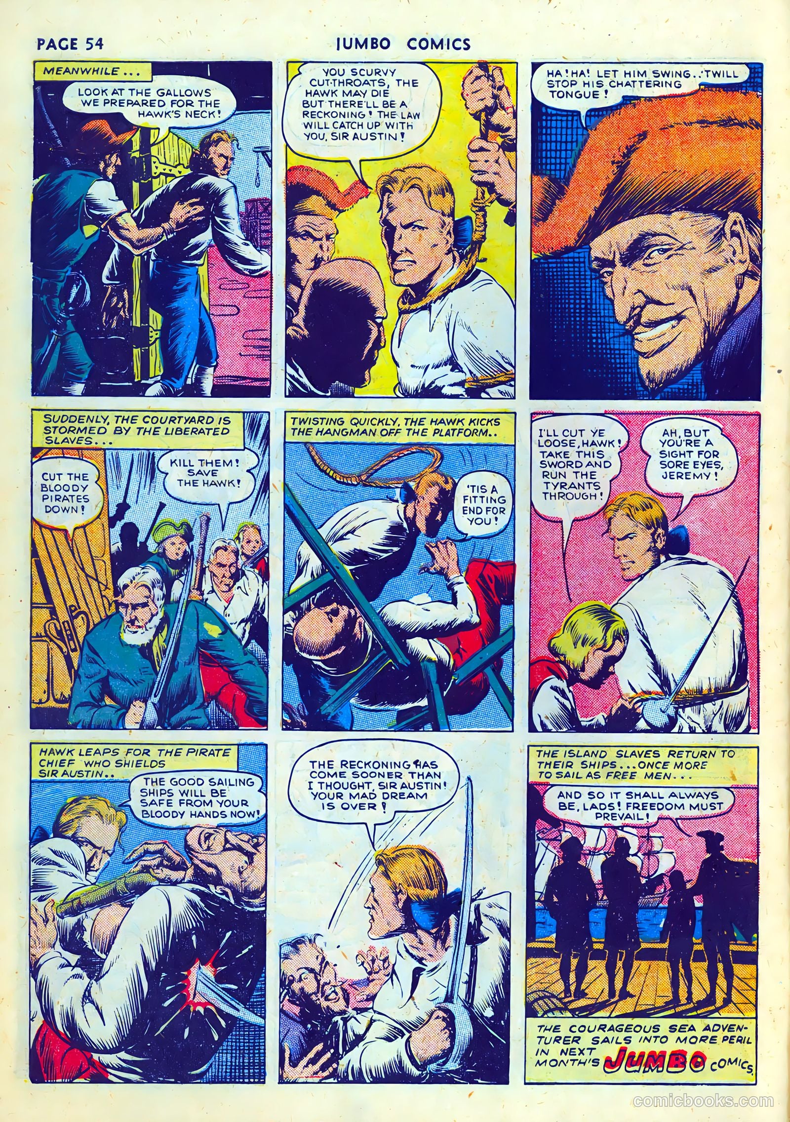 Jumbo Comics #50 (1943) — page 56 of 68