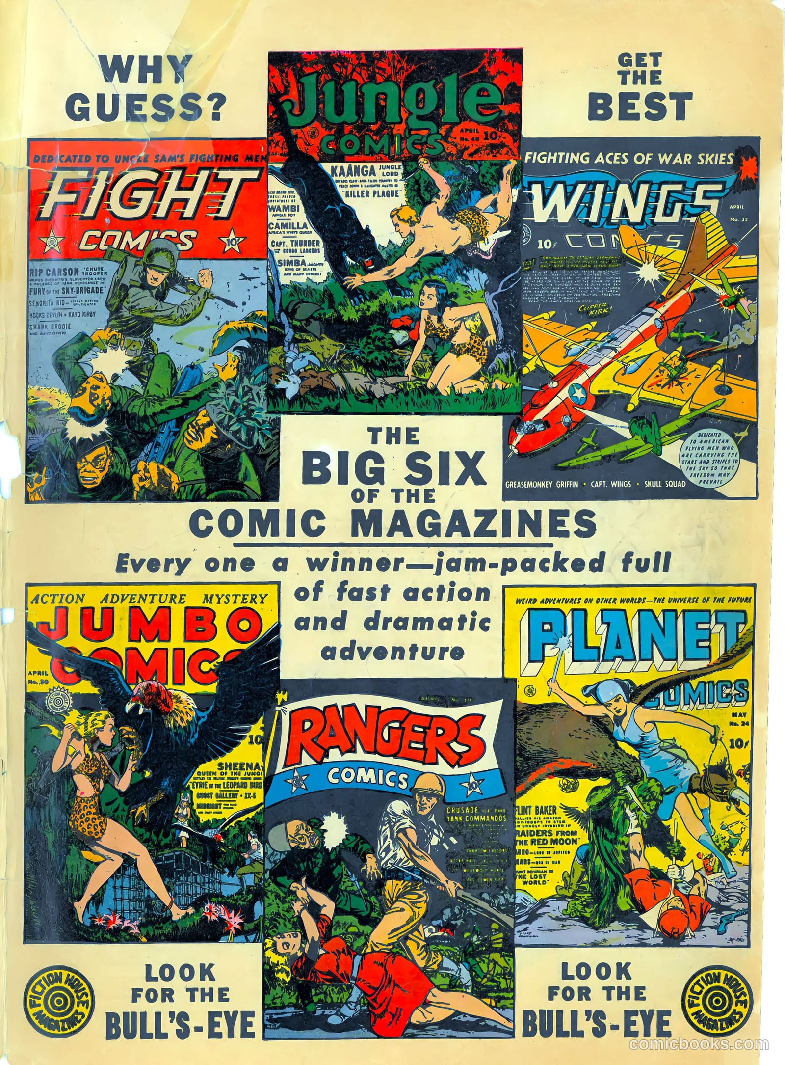 Jumbo Comics #50 (1943) — page 67 of 68