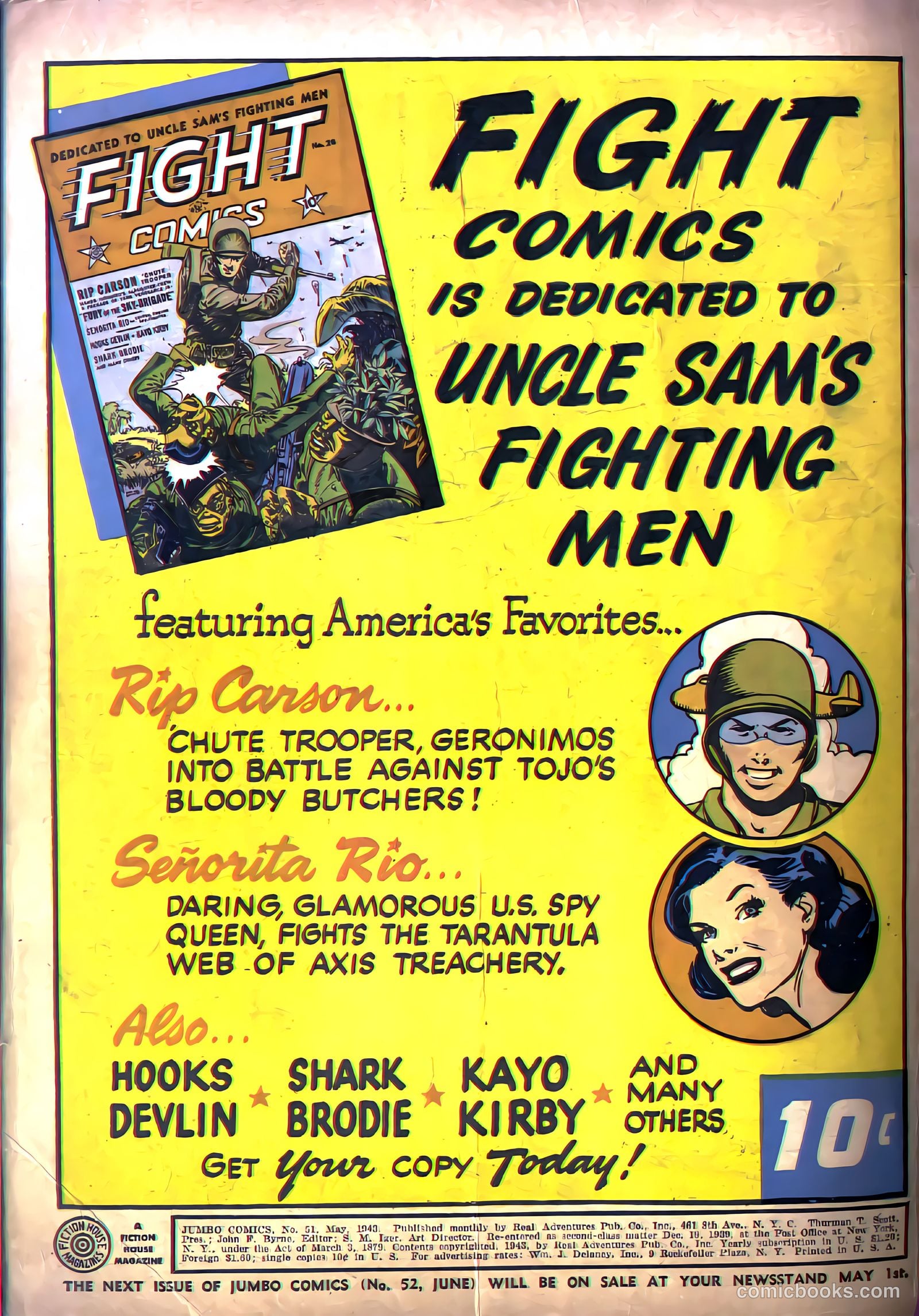 Jumbo Comics #51 (1943) — page 2 of 68