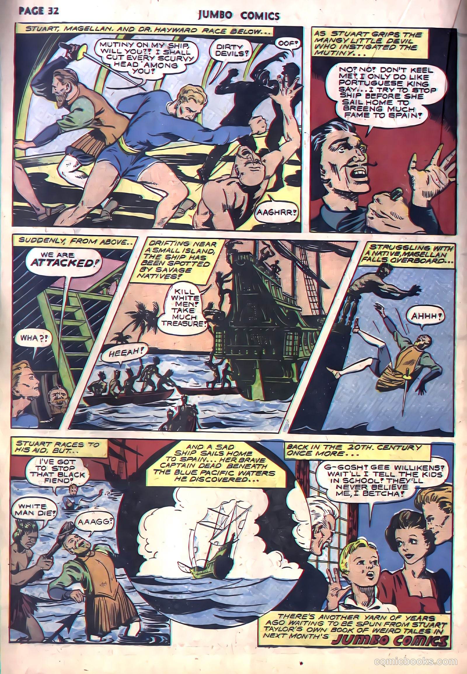 Jumbo Comics #51 (1943) — page 36 of 68
