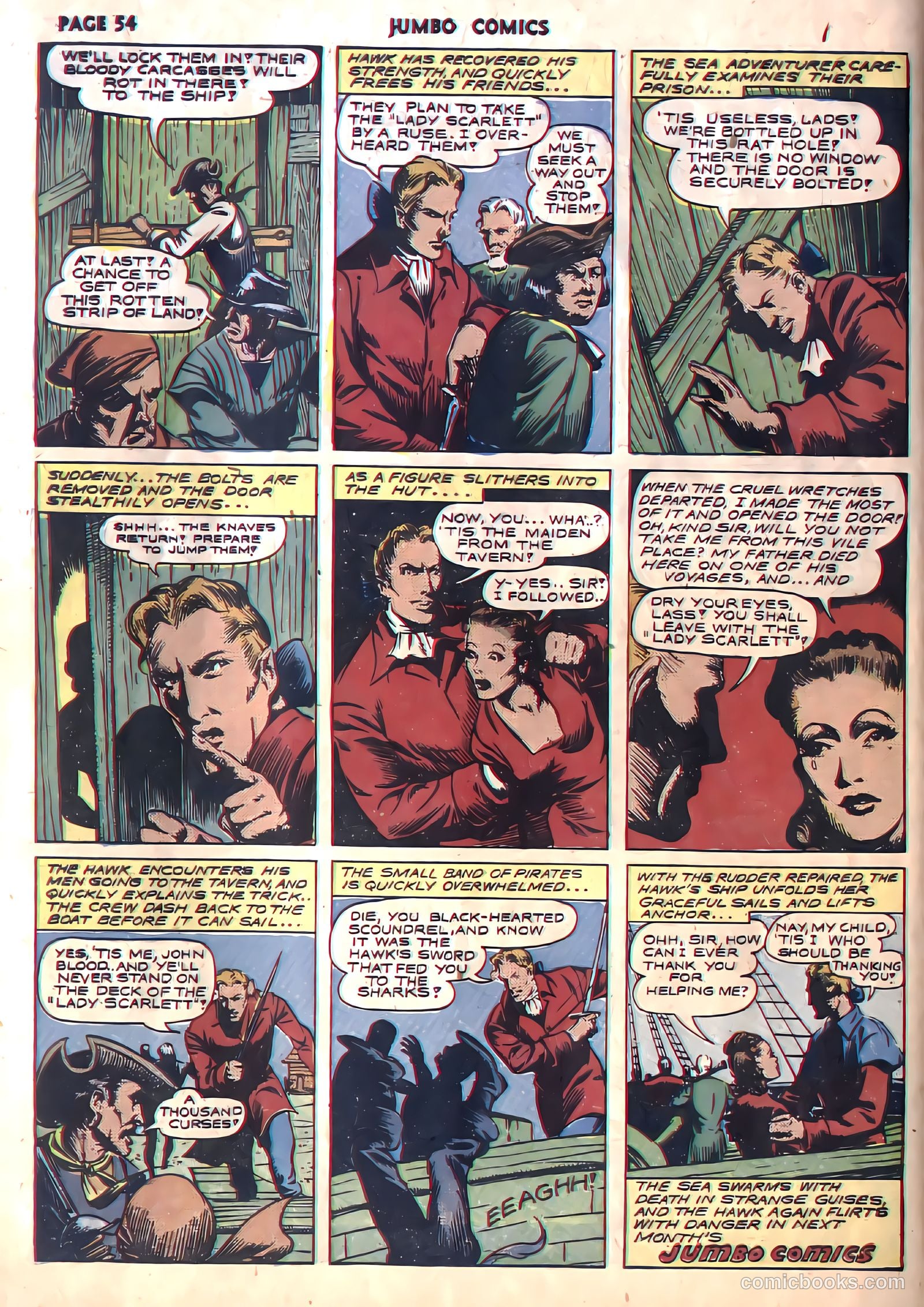 Jumbo Comics #51 (1943) — page 58 of 68