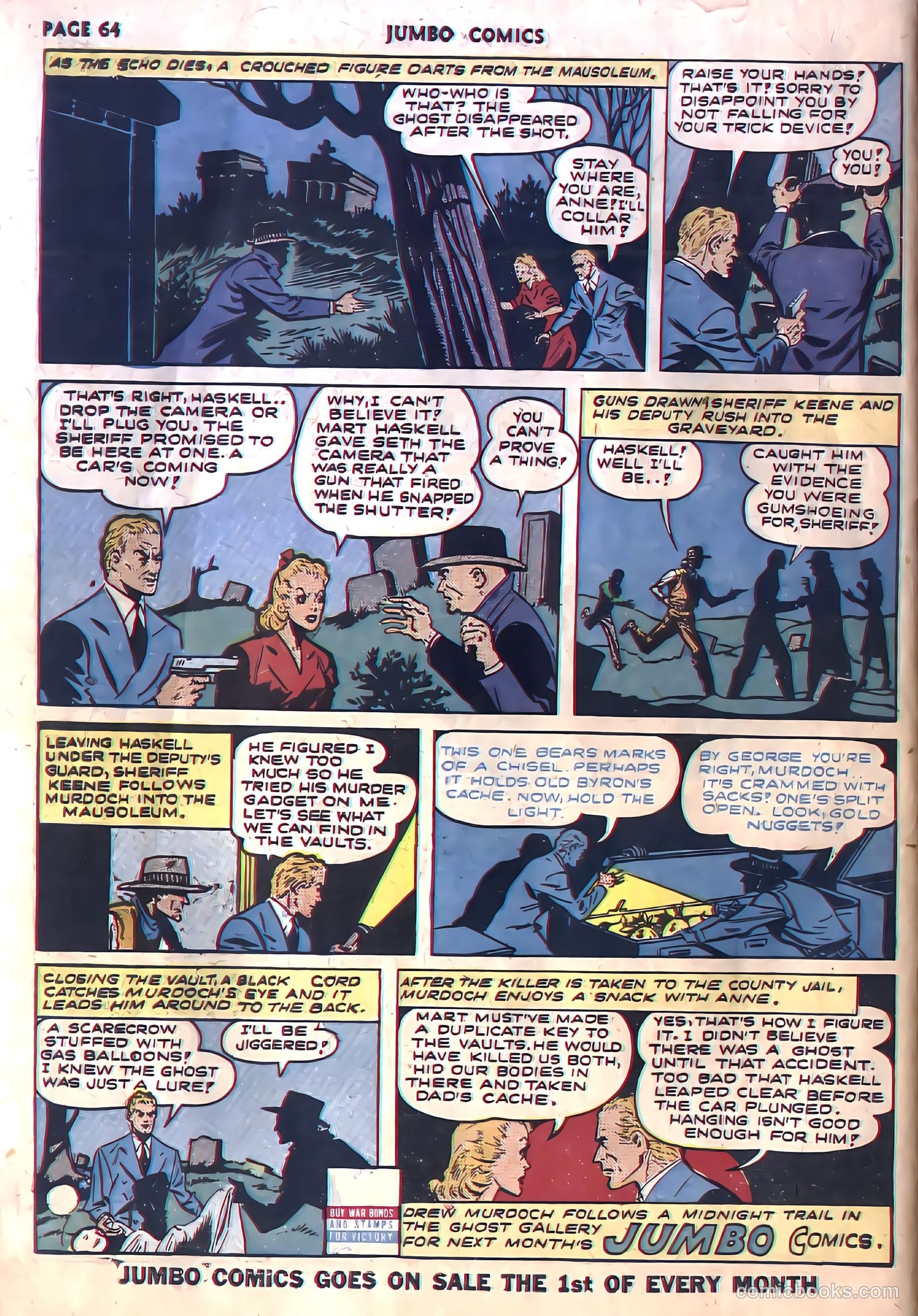 Jumbo Comics #51 (1943) — page 68 of 68