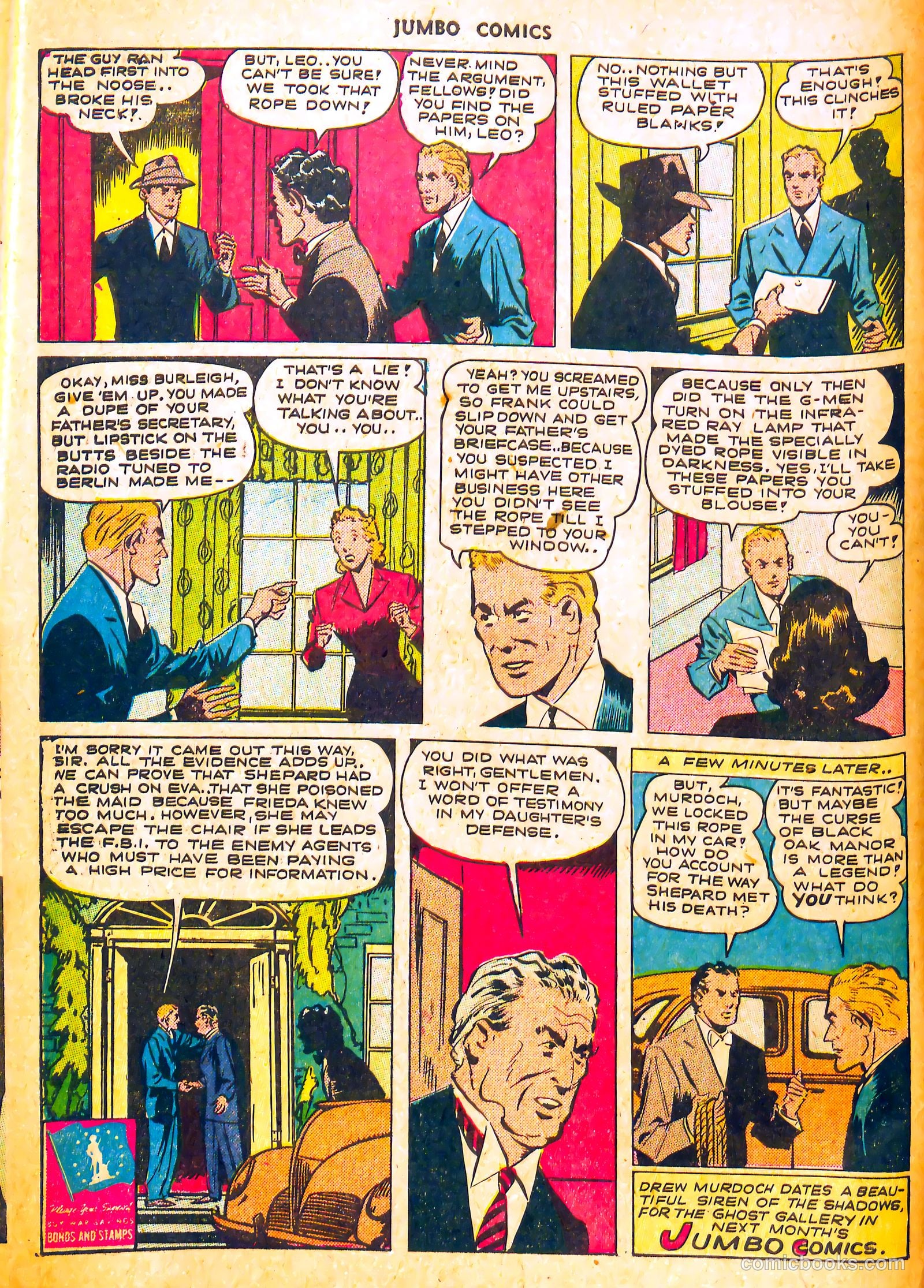 Jumbo Comics #52 (1943) — page 58 of 60