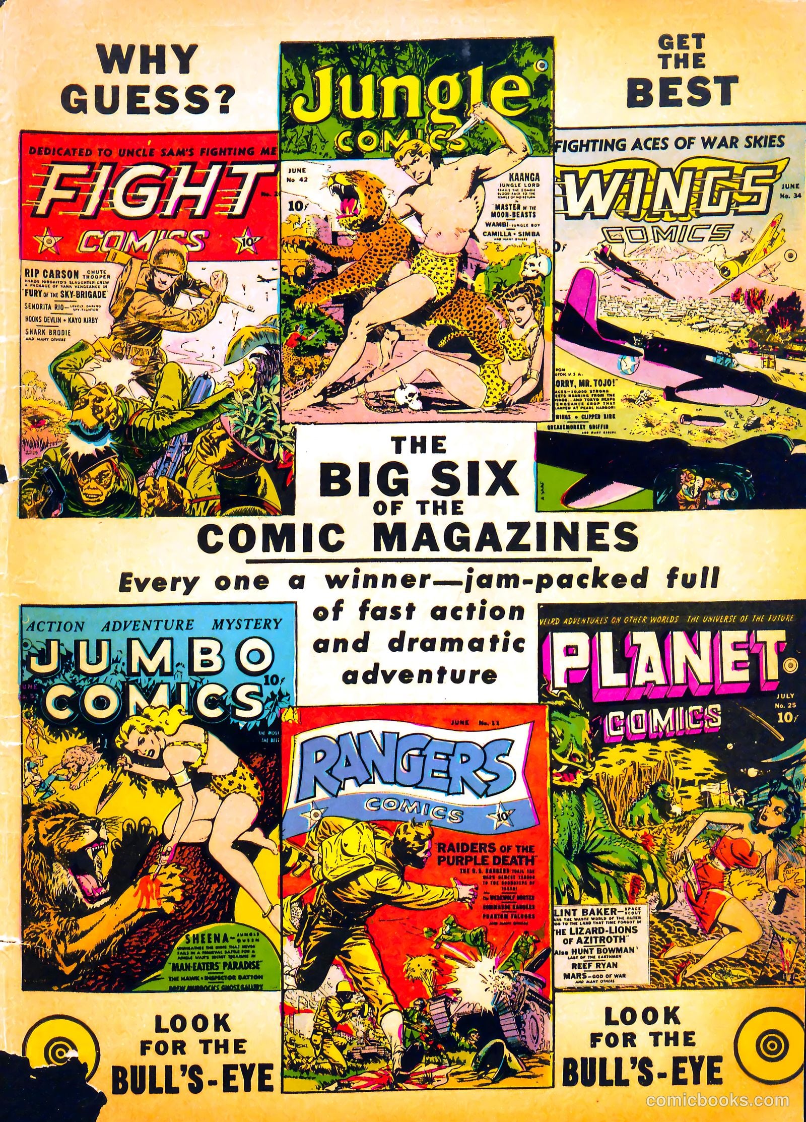 Jumbo Comics #52 (1943) — page 59 of 60