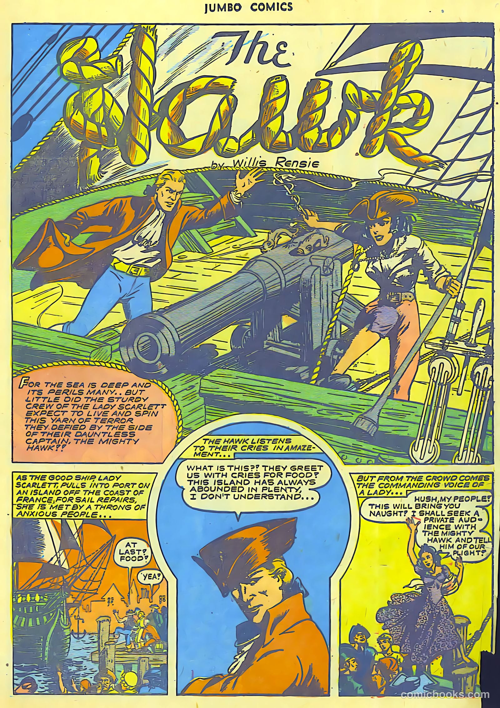 Jumbo Comics #53 (1943) — page 23 of 58