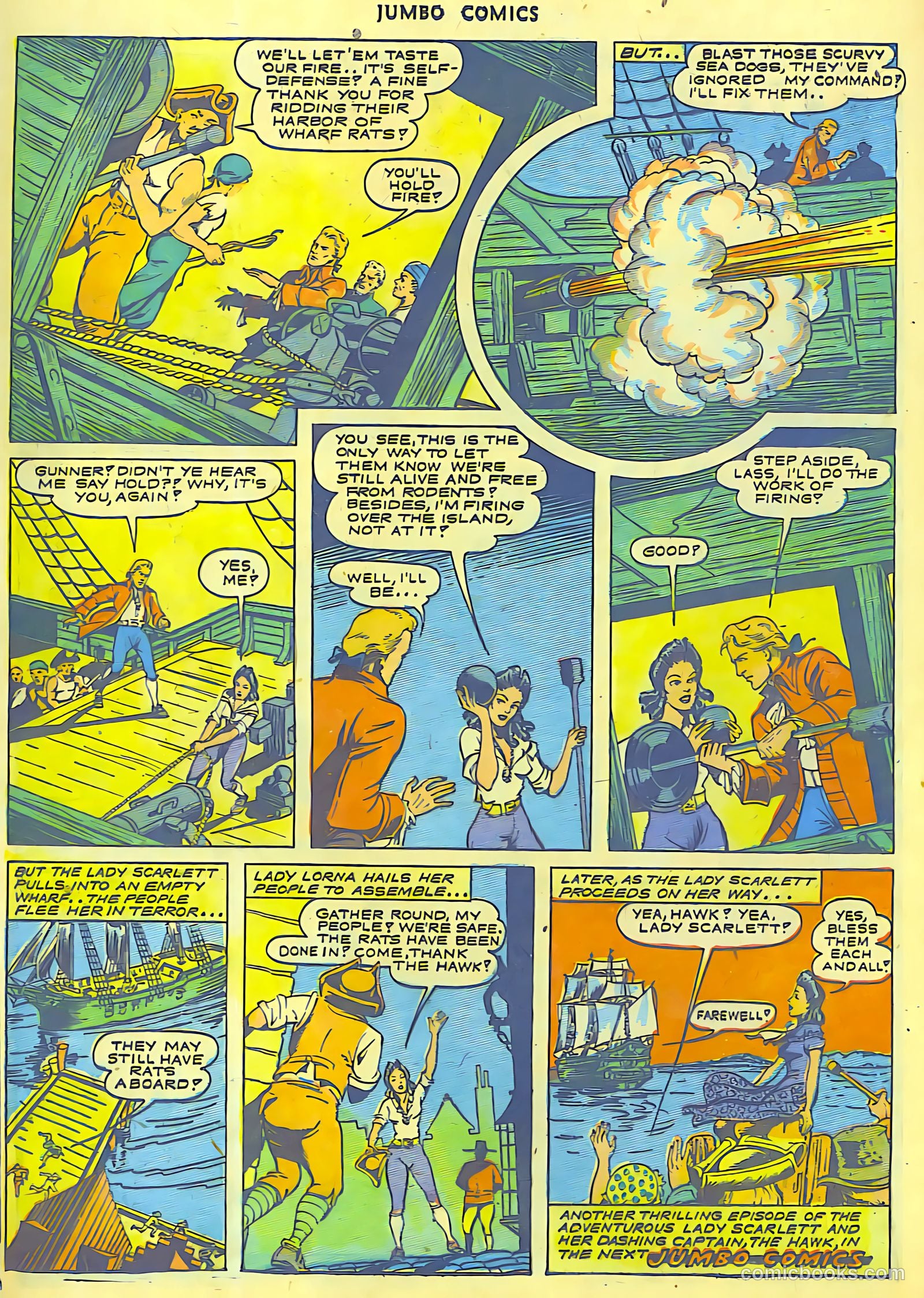 Jumbo Comics #53 (1943) — page 28 of 58