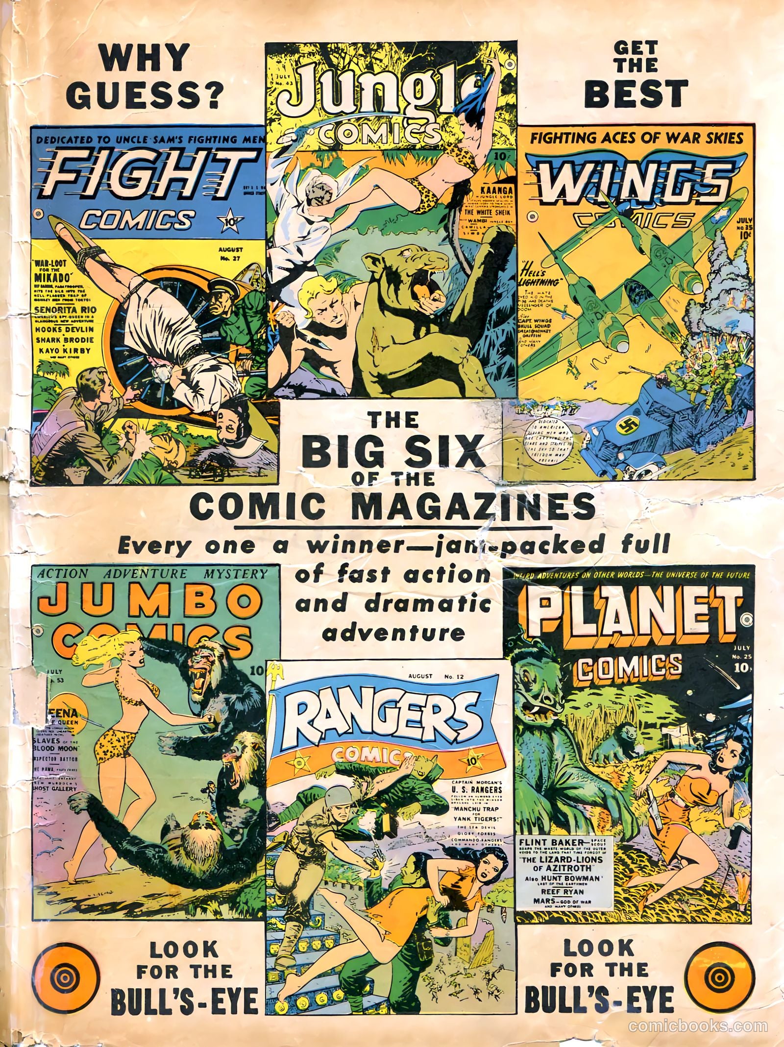 Jumbo Comics #53 (1943) — page 57 of 58