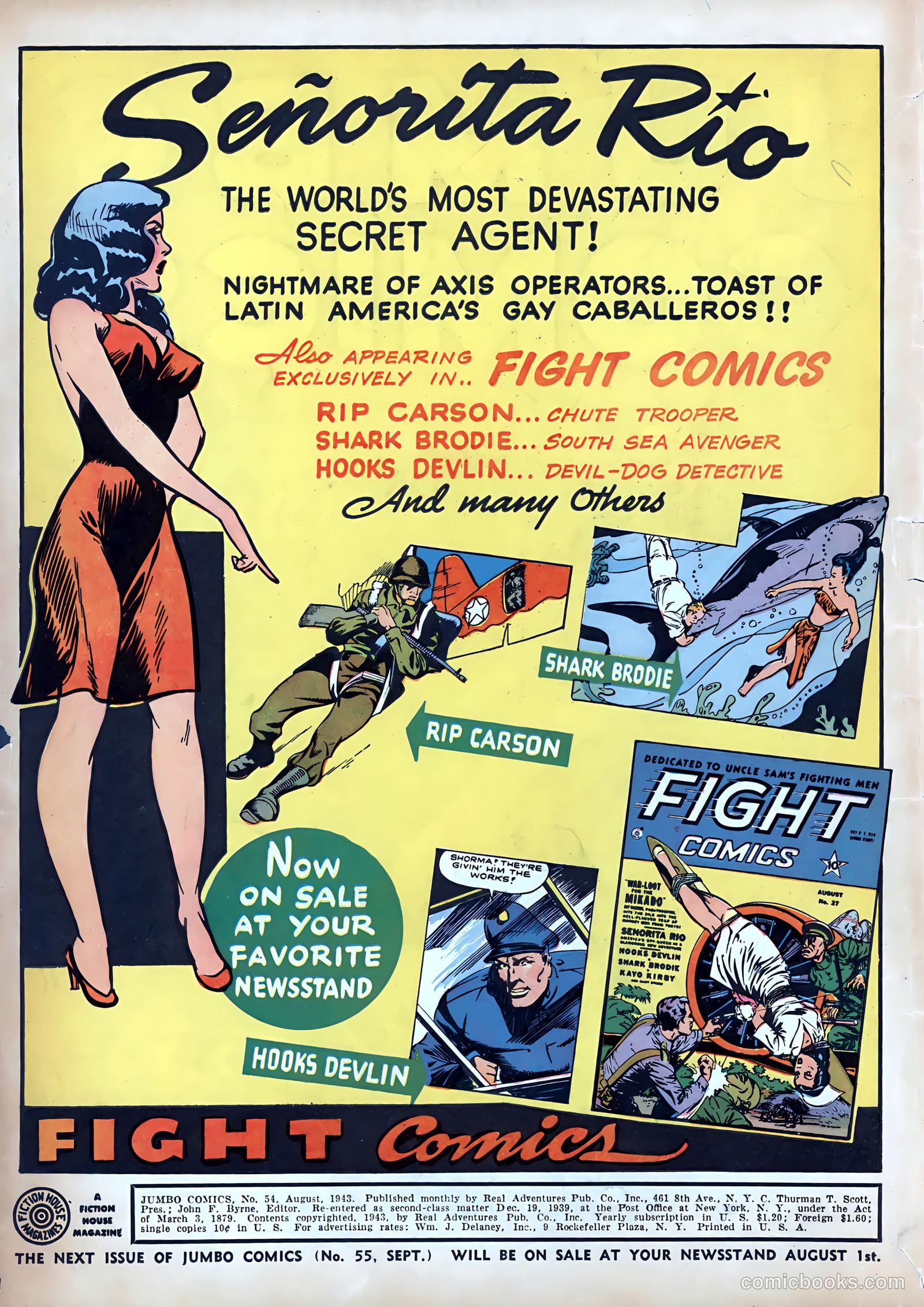 Jumbo Comics #54 (1943) — page 2 of 60