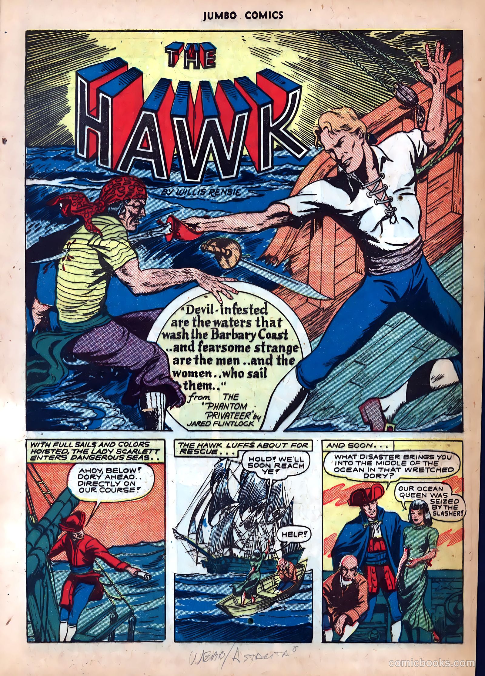 Jumbo Comics #54 (1943) — page 23 of 60