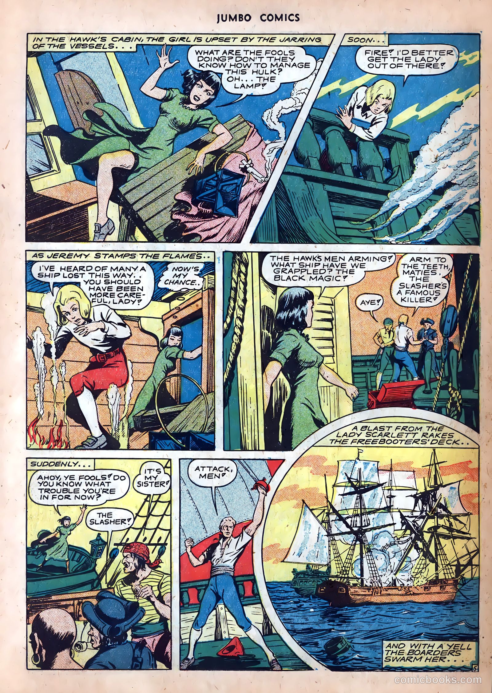 Jumbo Comics #54 (1943) — page 27 of 60