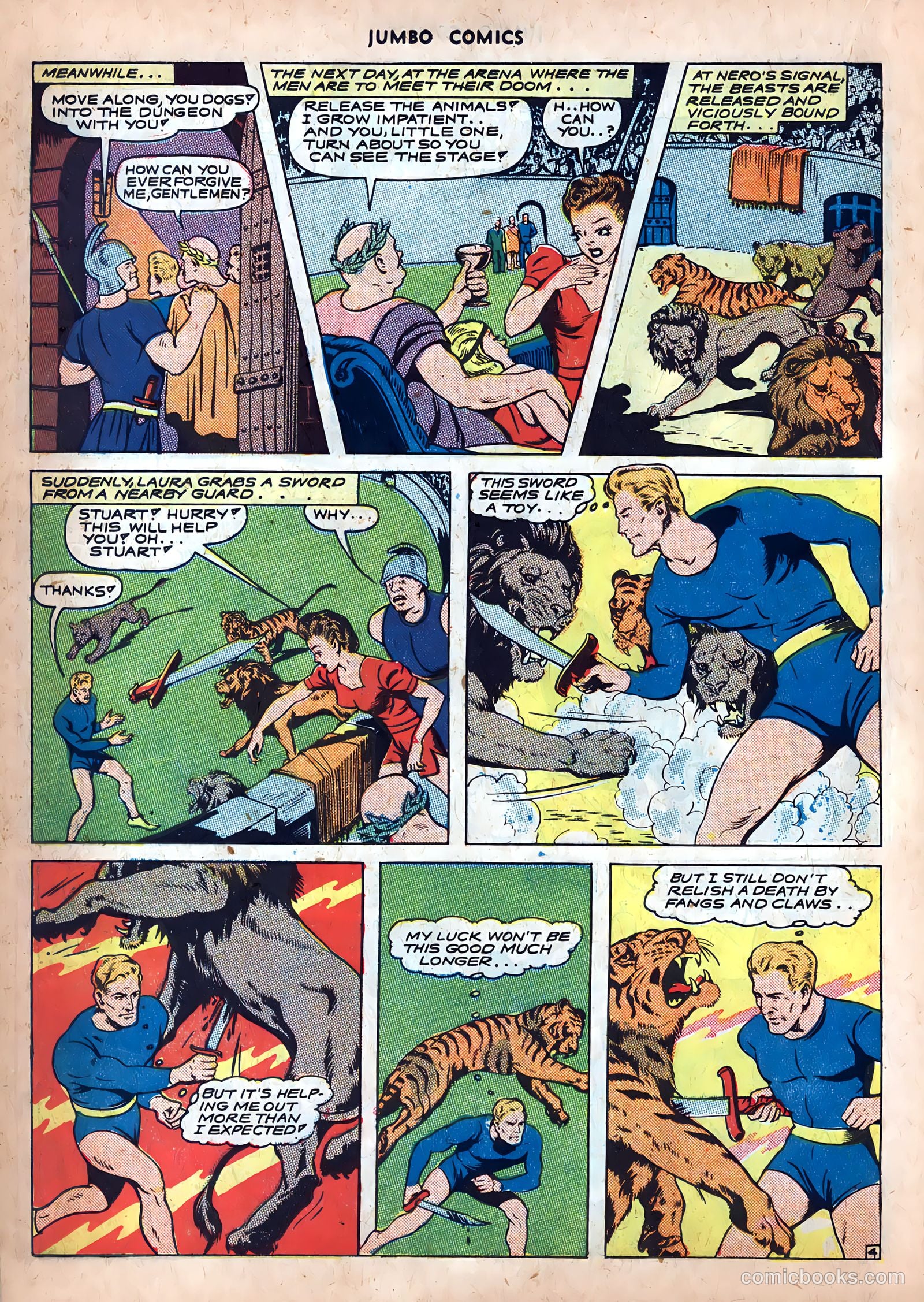 Jumbo Comics #54 (1943) — page 32 of 60
