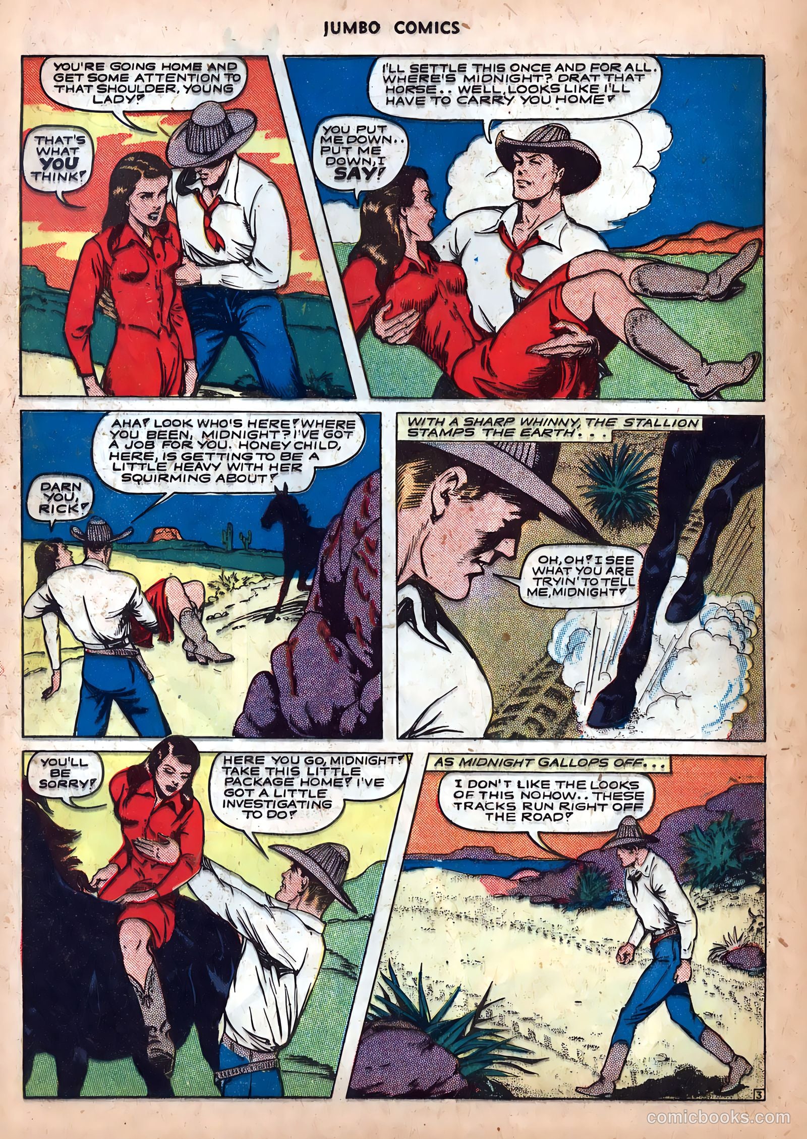 Jumbo Comics #54 (1943) — page 37 of 60