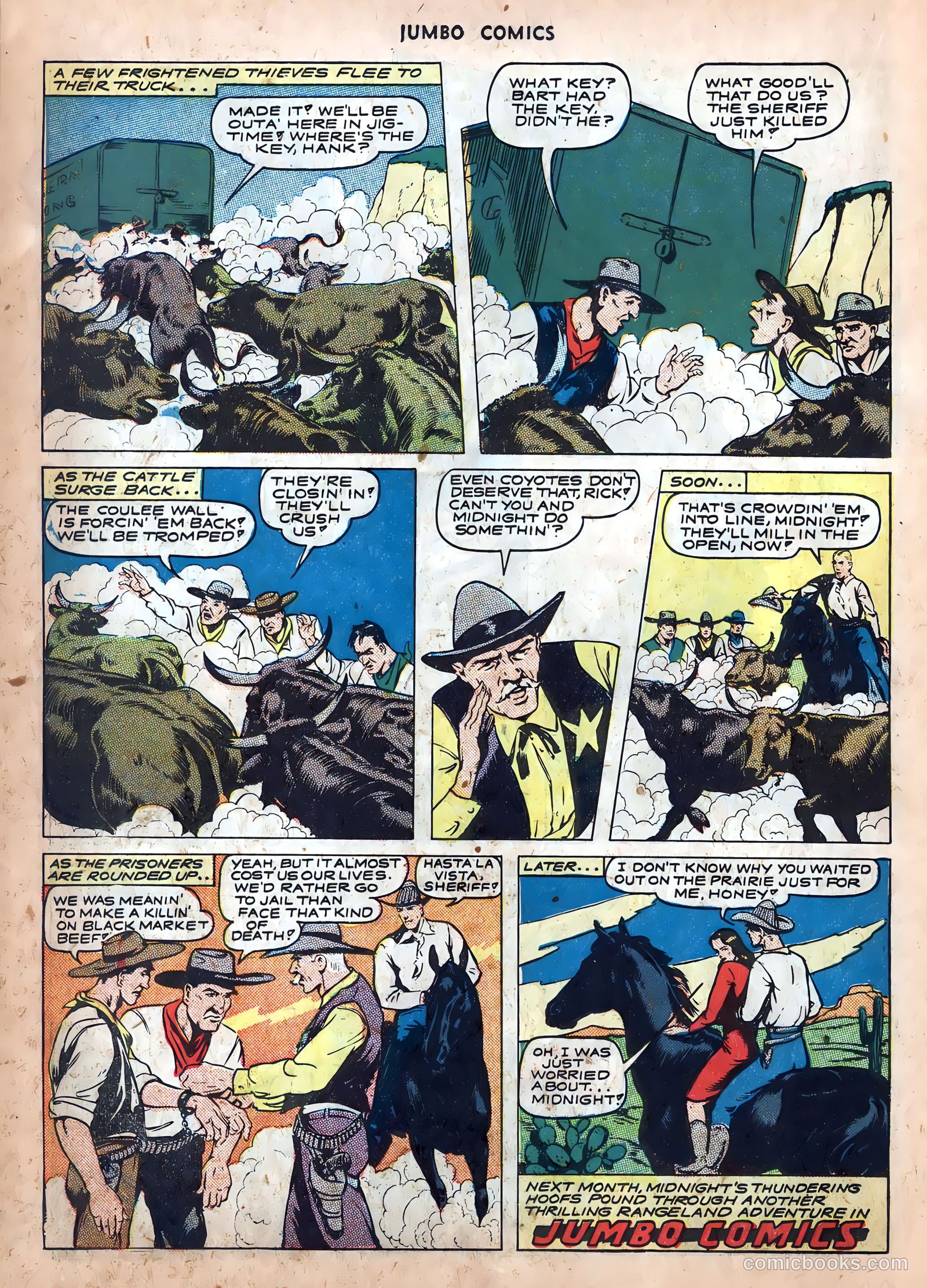 Jumbo Comics #54 (1943) — page 40 of 60