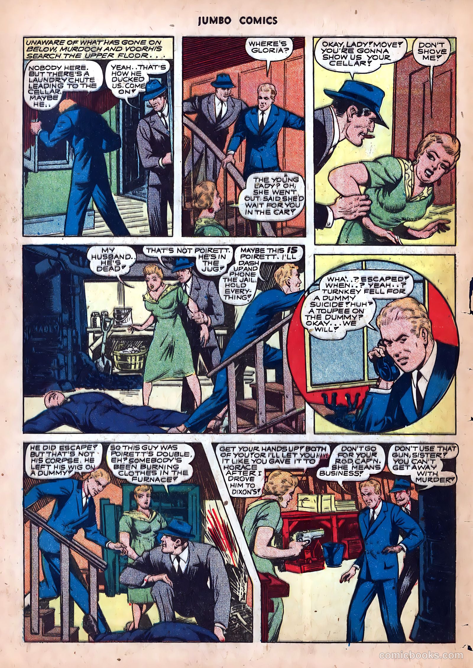 Jumbo Comics #54 (1943) — page 56 of 60