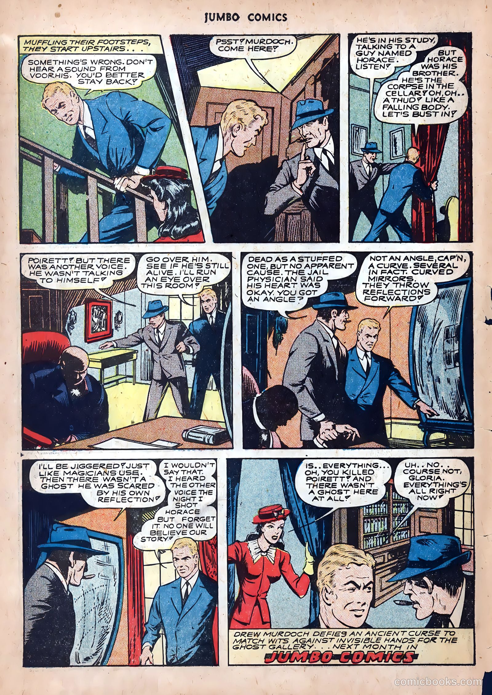 Jumbo Comics #54 (1943) — page 58 of 60
