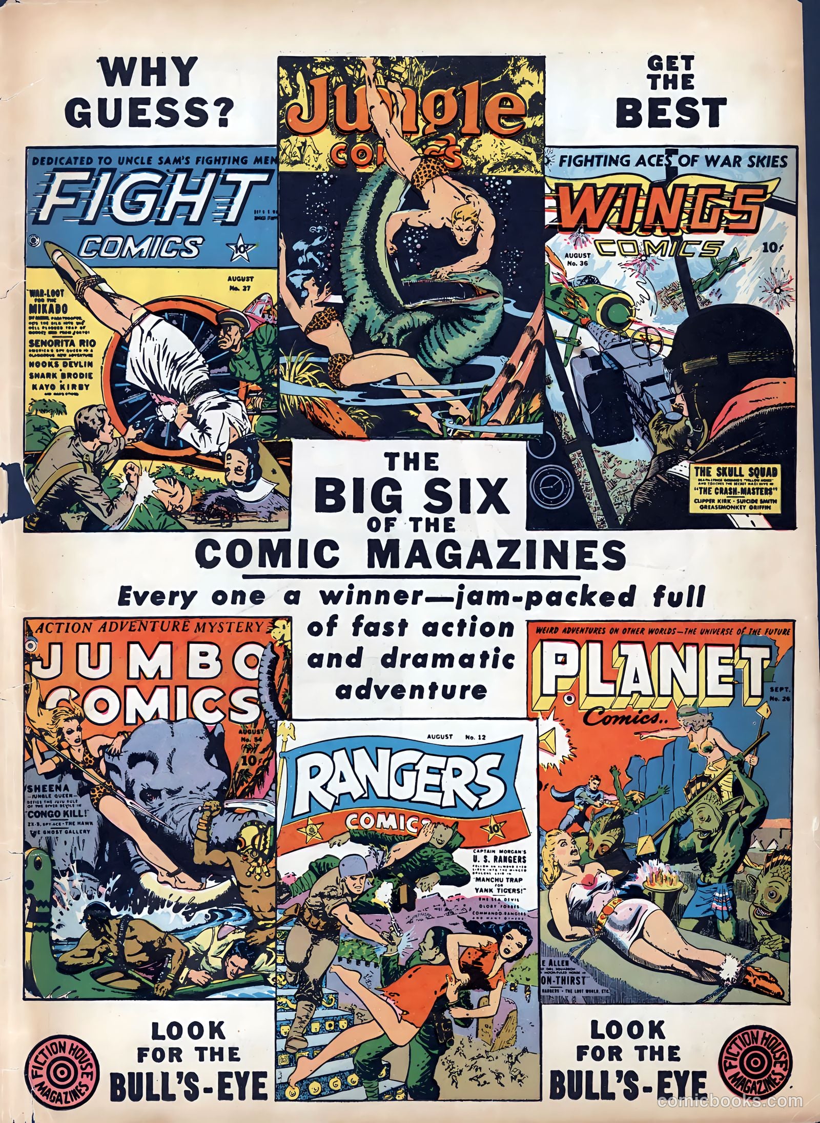 Jumbo Comics #54 (1943) — page 59 of 60