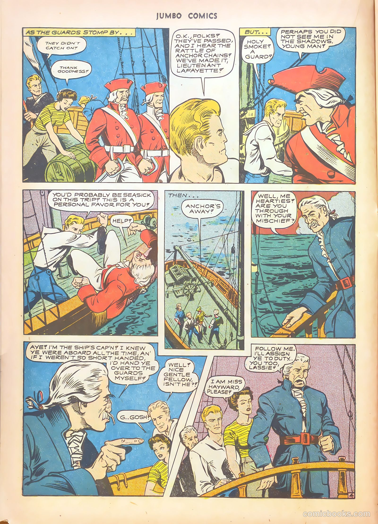 Jumbo Comics #55 (1943) — page 32 of 60
