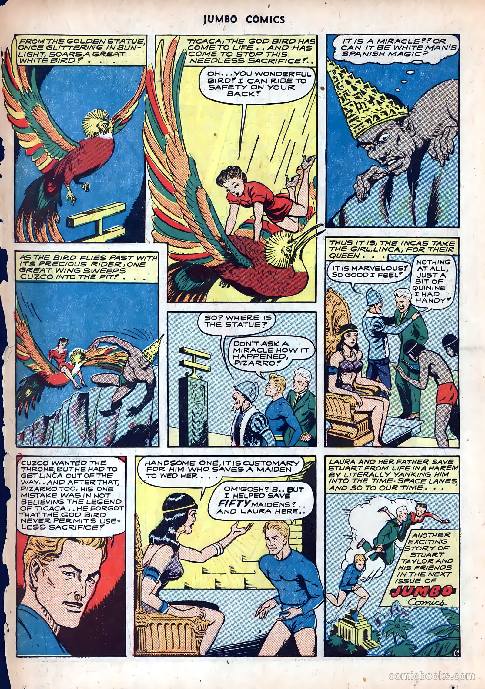 Jumbo Comics #56 (1943) — page 34 of 60