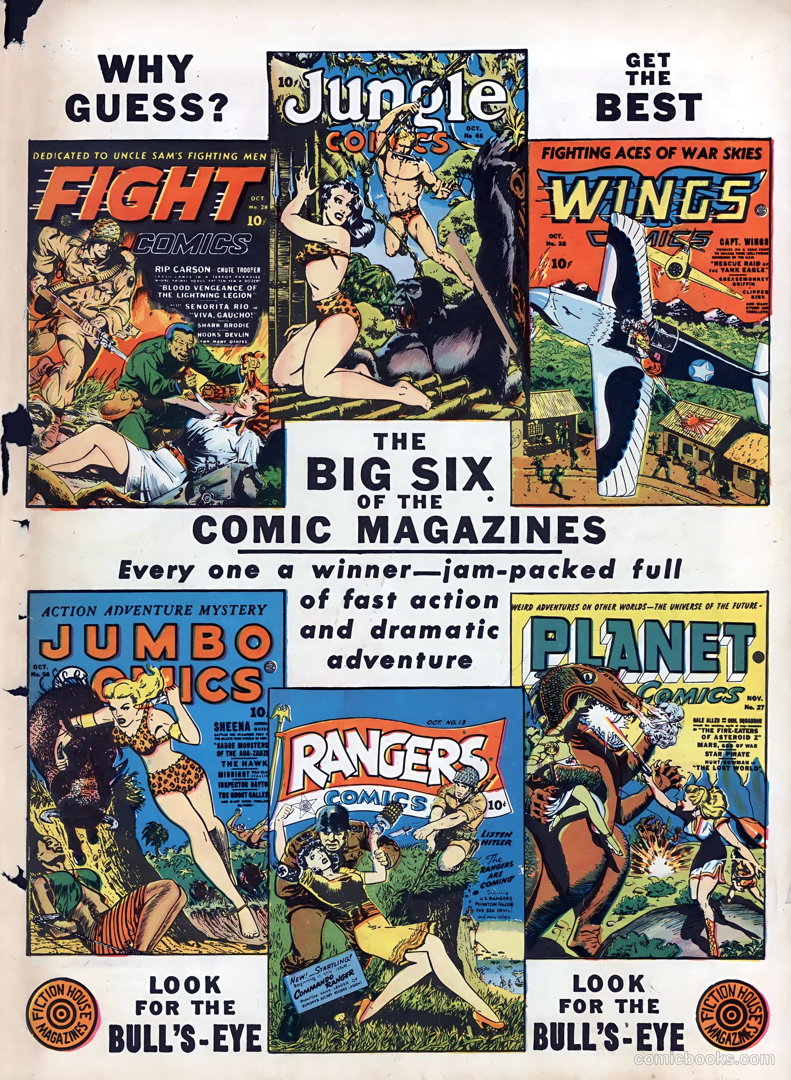 Jumbo Comics #56 (1943) — page 59 of 60