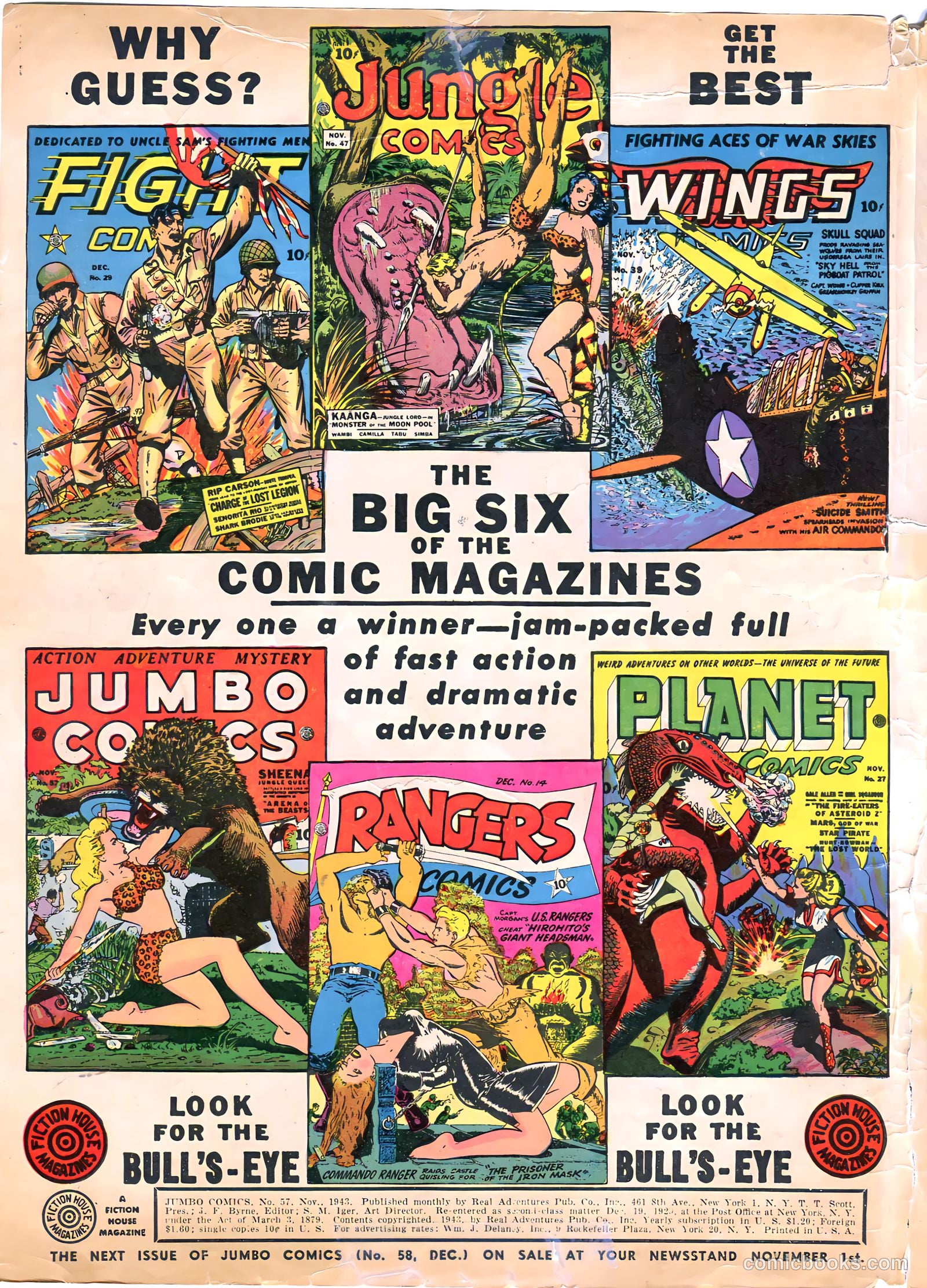 Jumbo Comics #57 (1943) — page 2 of 60