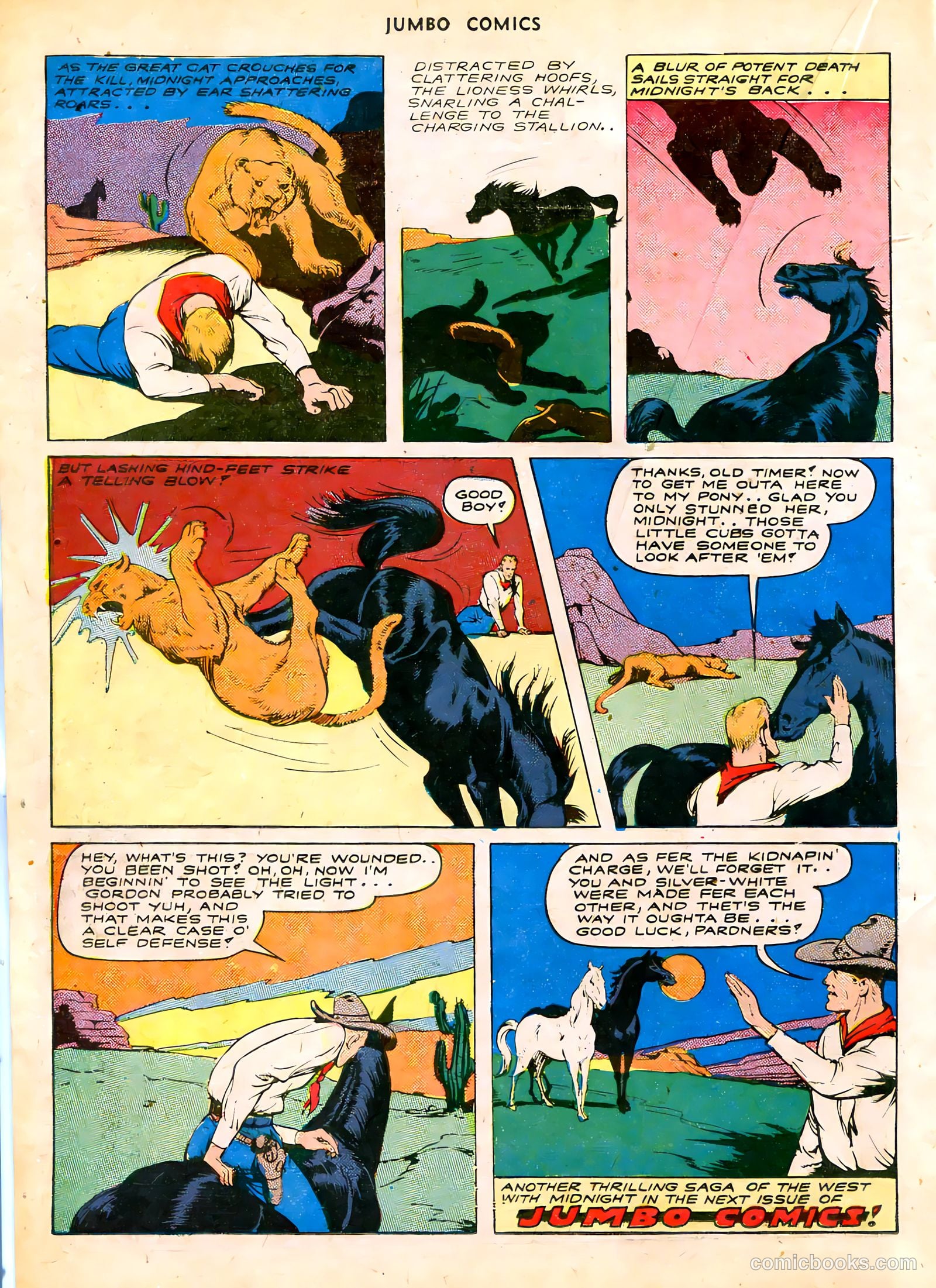Jumbo Comics #57 (1943) — page 40 of 60