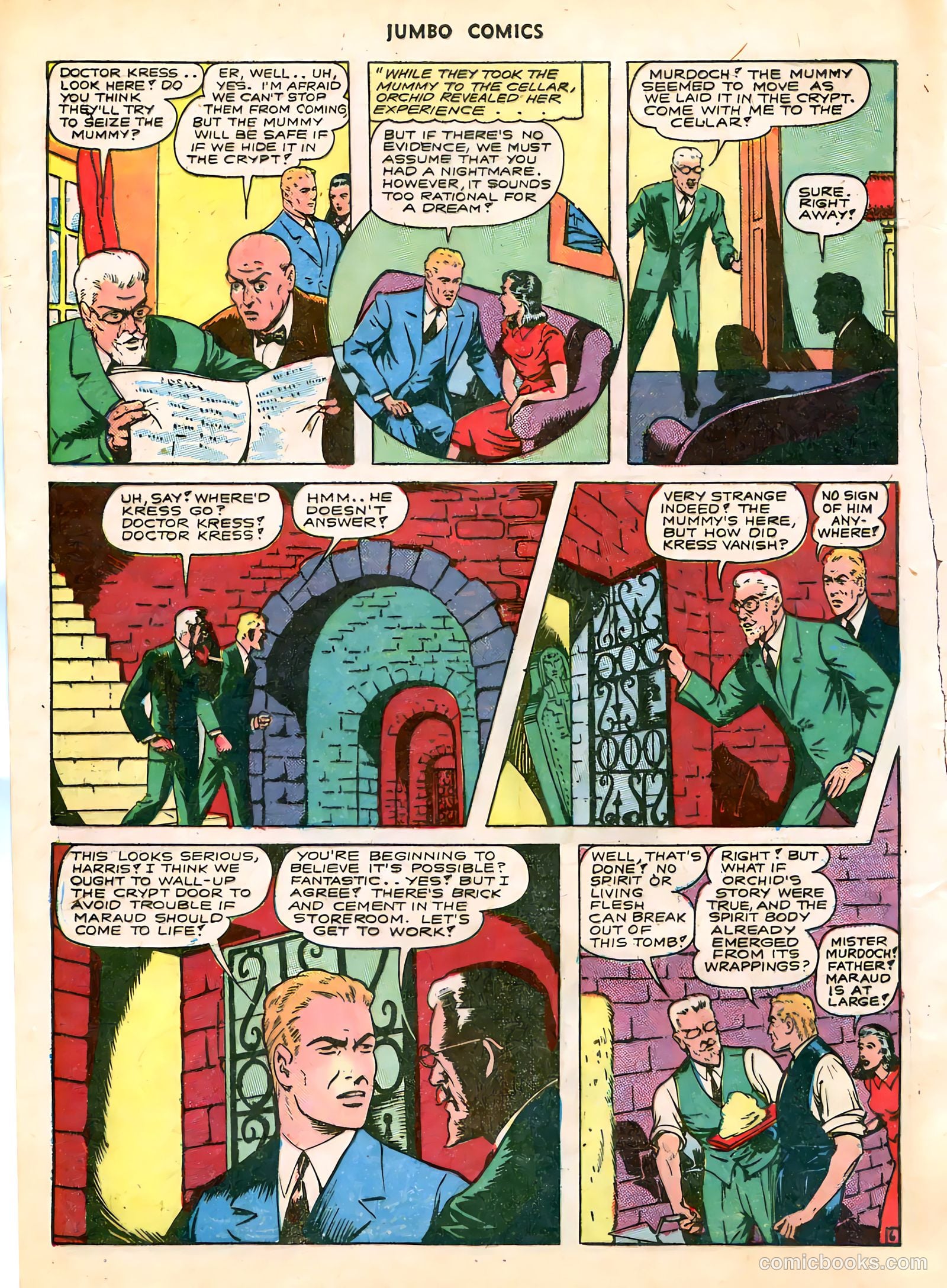 Jumbo Comics #57 (1943) — page 54 of 60
