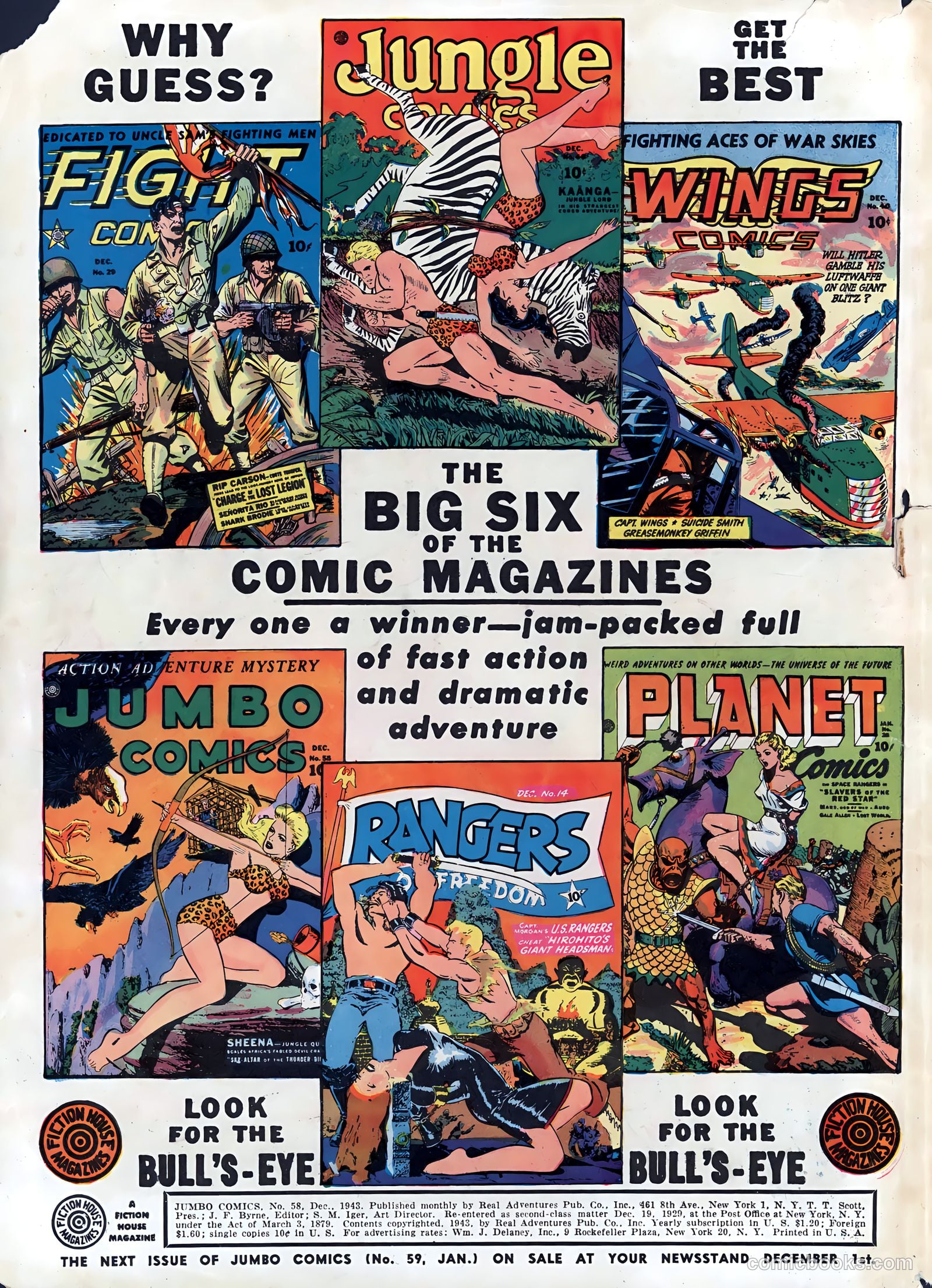 Jumbo Comics #58 (1943) — page 2 of 60