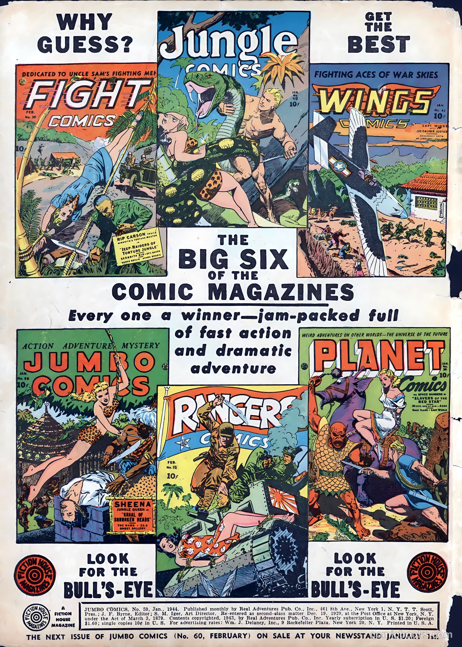 Jumbo Comics #59 (1944) — page 2 of 60