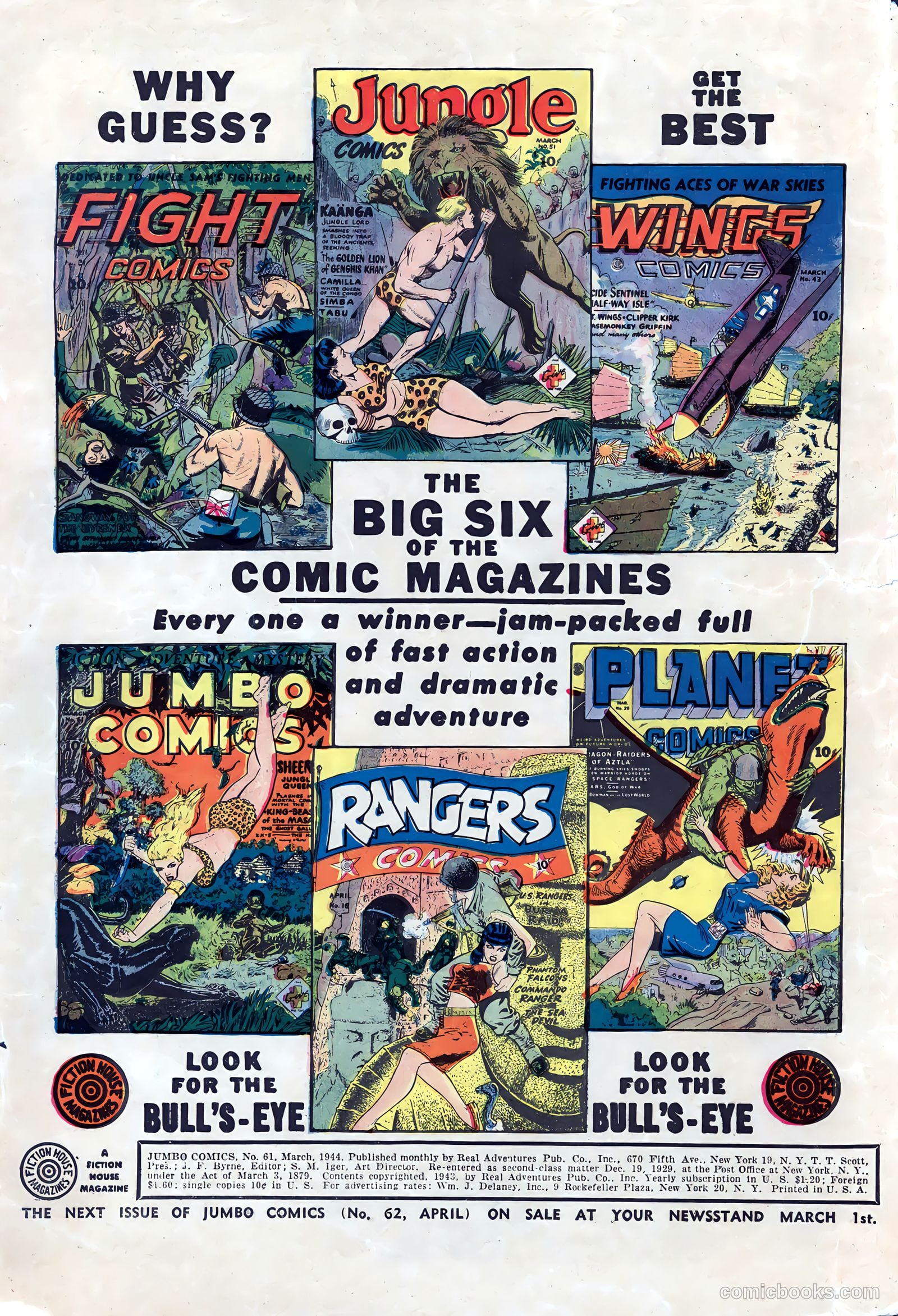 Jumbo Comics #61 (1944) — page 2 of 60
