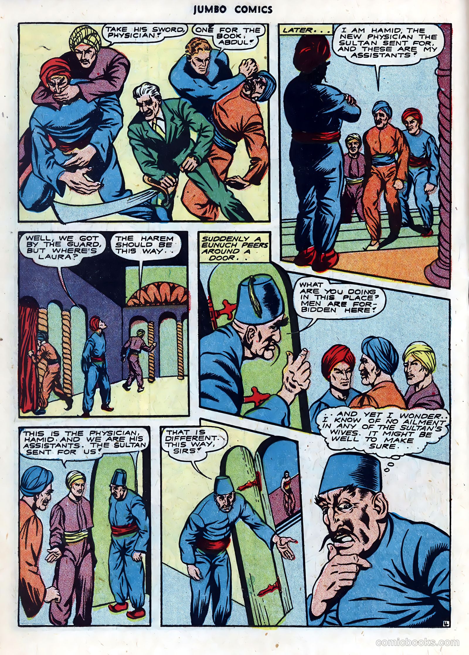 Jumbo Comics #61 (1944) — page 32 of 60