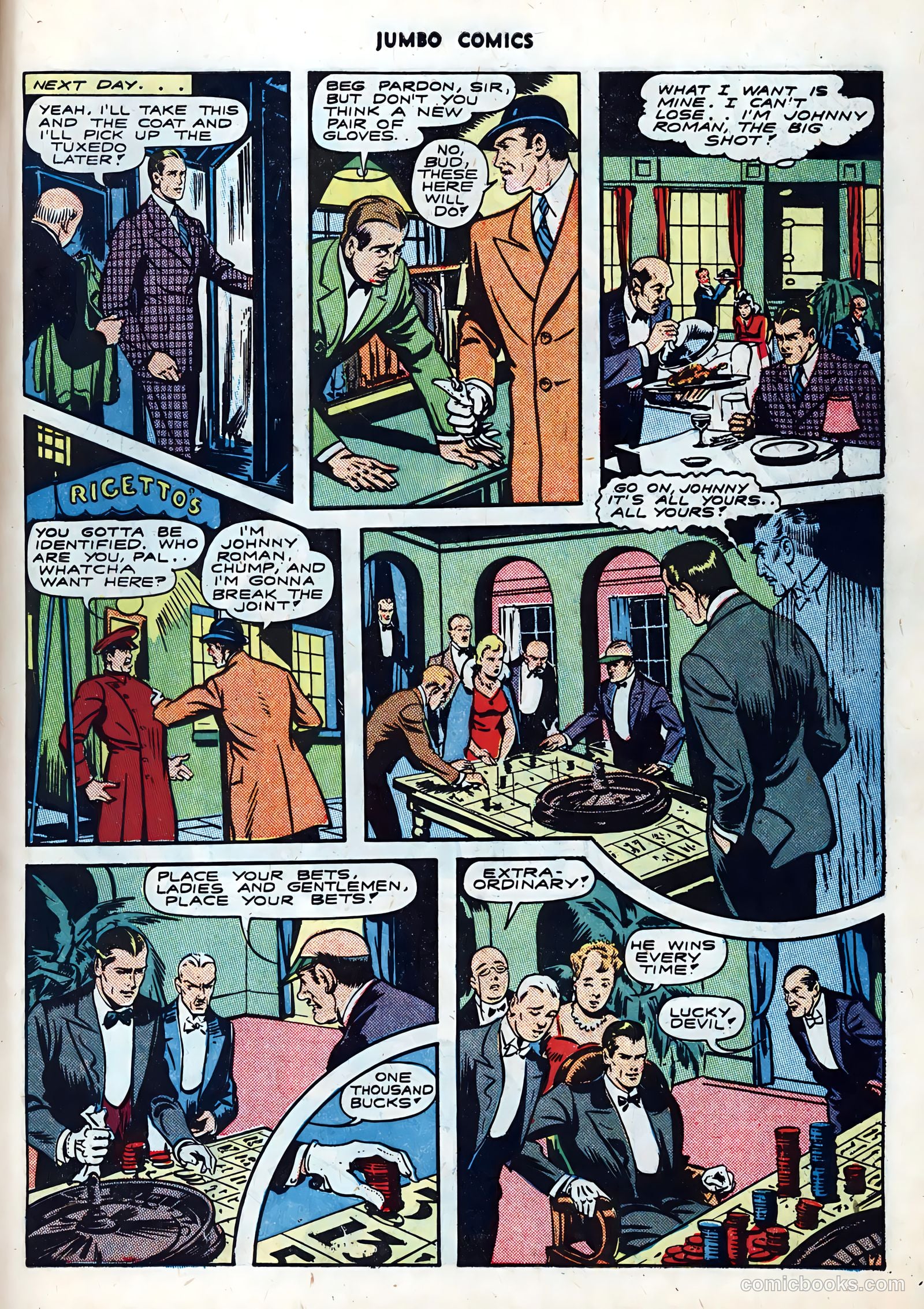 Jumbo Comics #61 (1944) — page 55 of 60