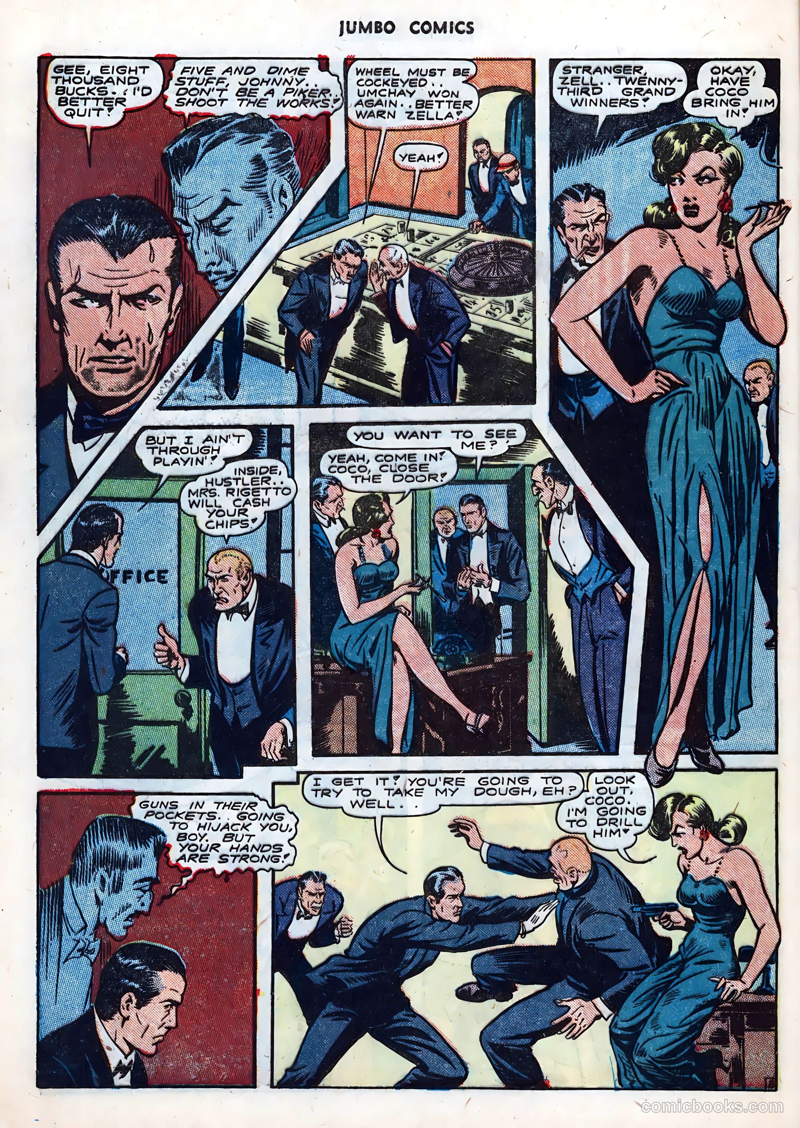 Jumbo Comics #61 (1944) — page 56 of 60