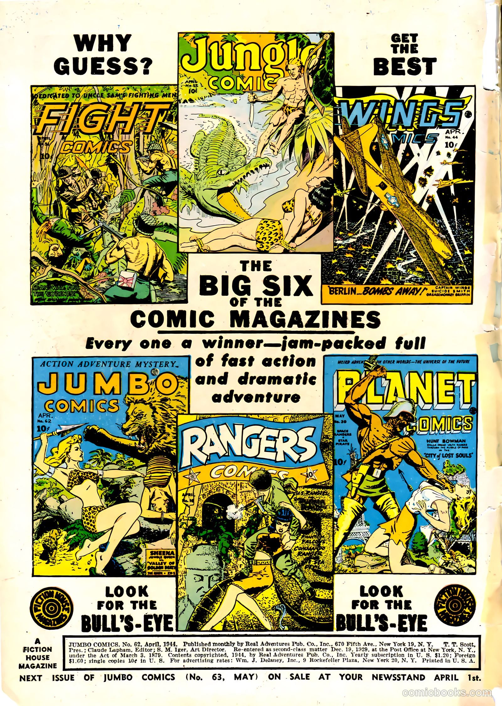 Jumbo Comics #62 (1944) — page 3 of 53
