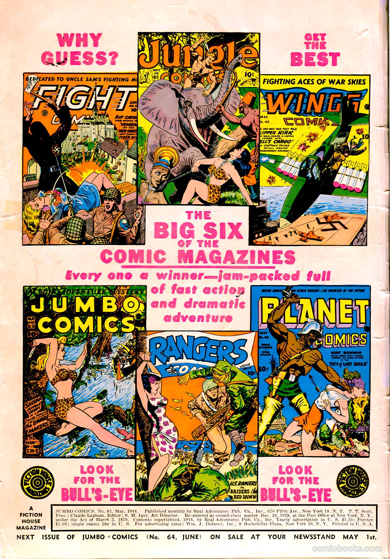 Jumbo Comics #63 (1944) — page 3 of 53