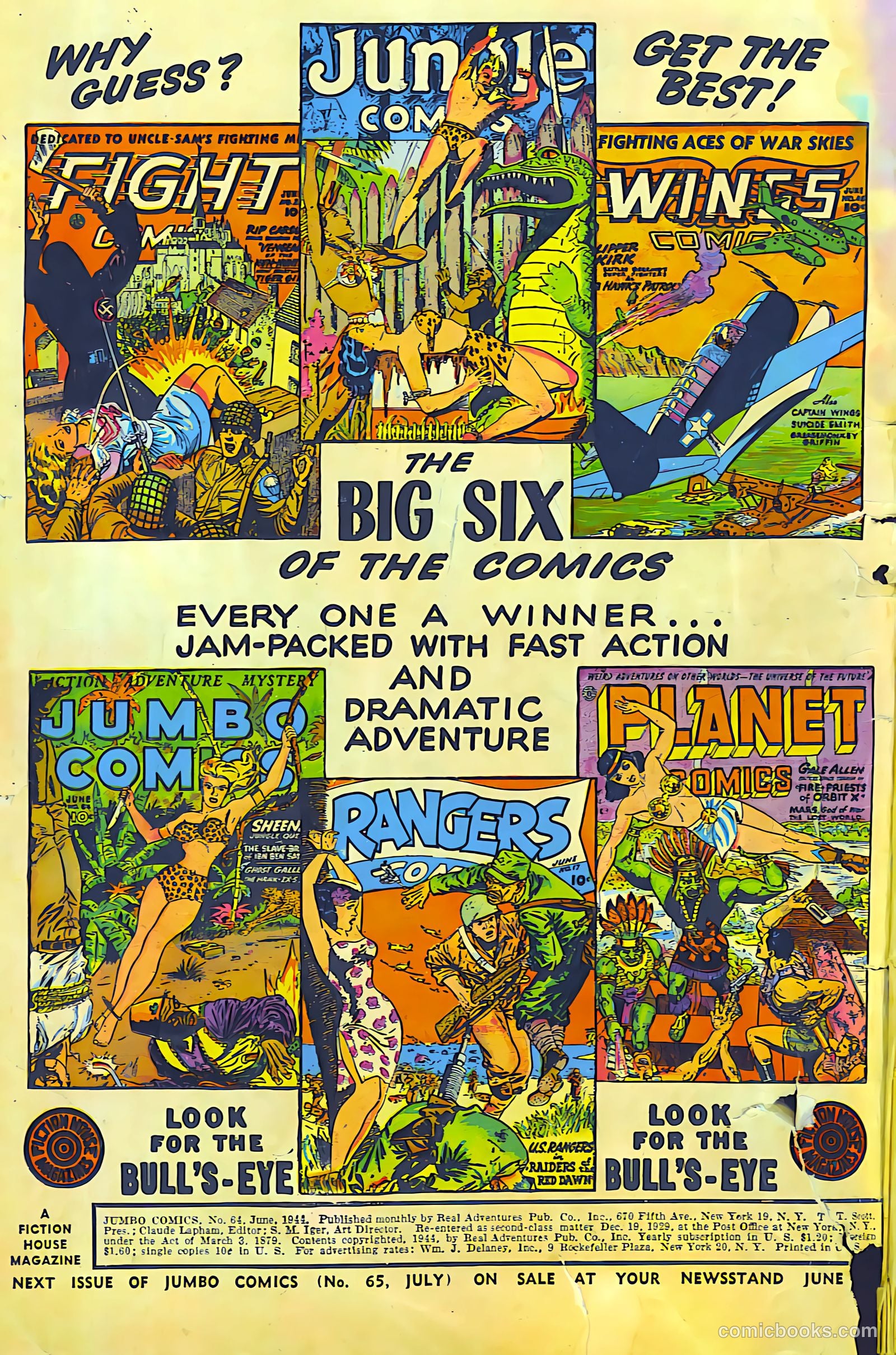 Jumbo Comics #64 (1944) — page 2 of 52