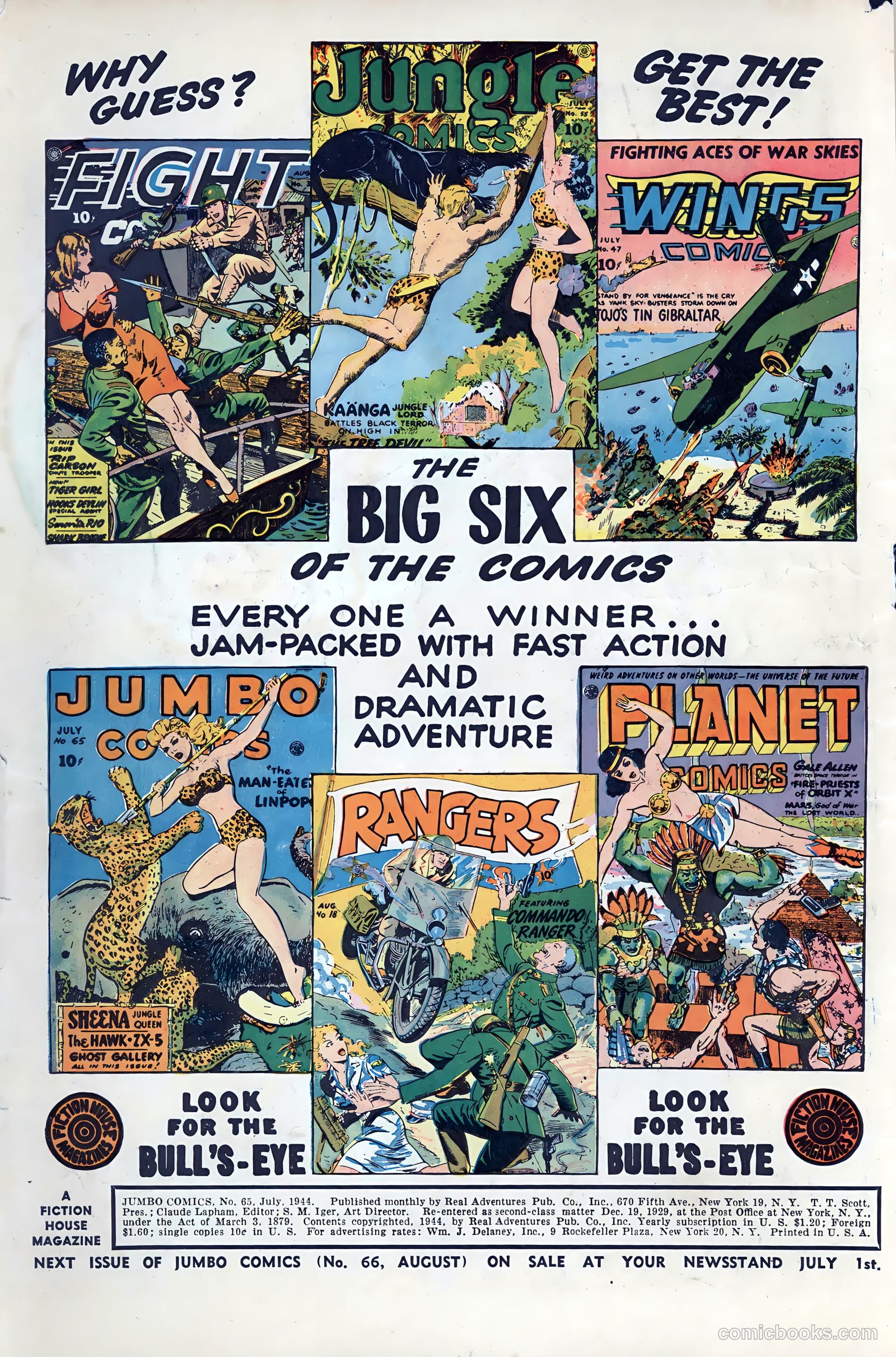 Jumbo Comics #65 (1944) — page 2 of 52