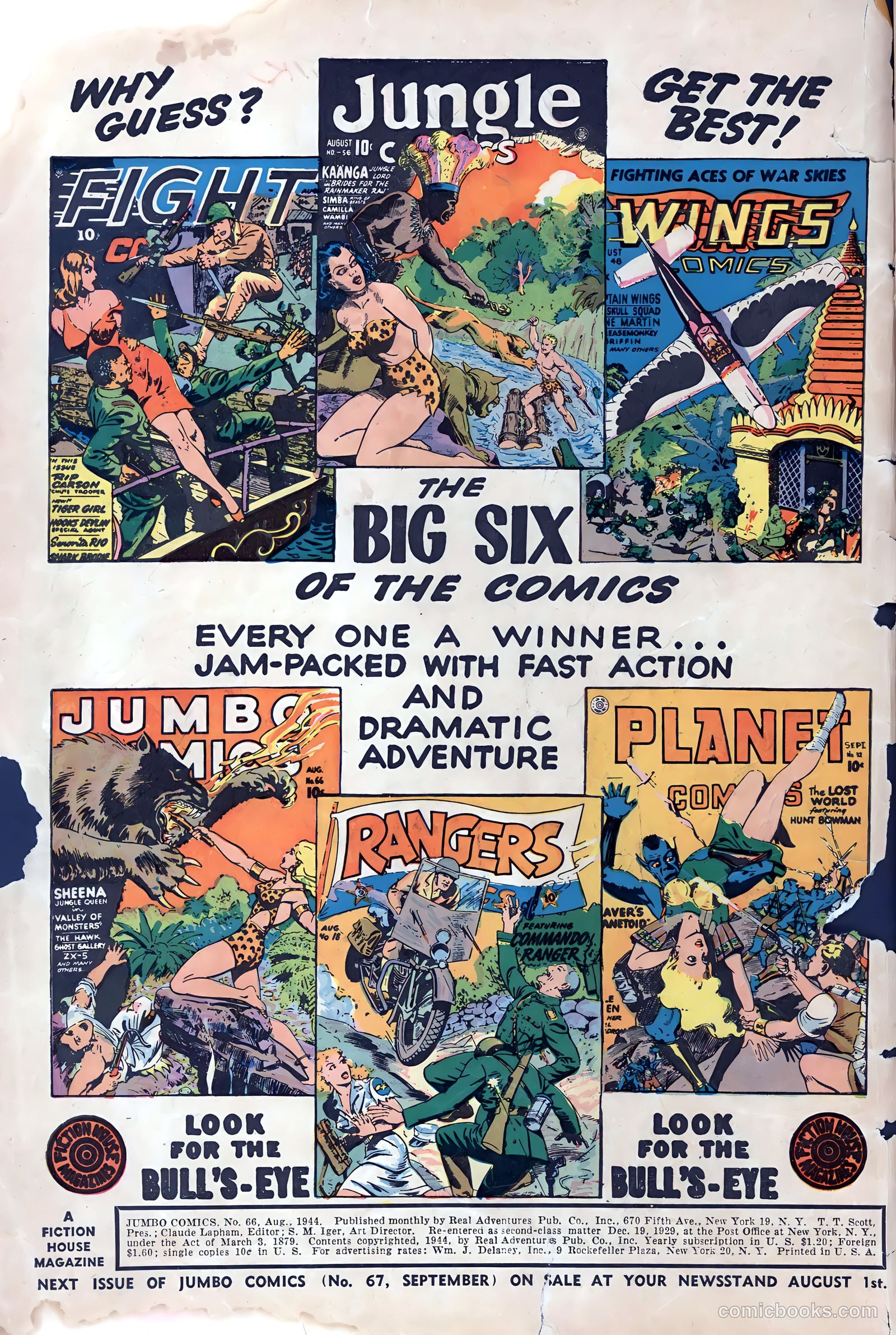 Jumbo Comics #66 (1944) — page 2 of 52