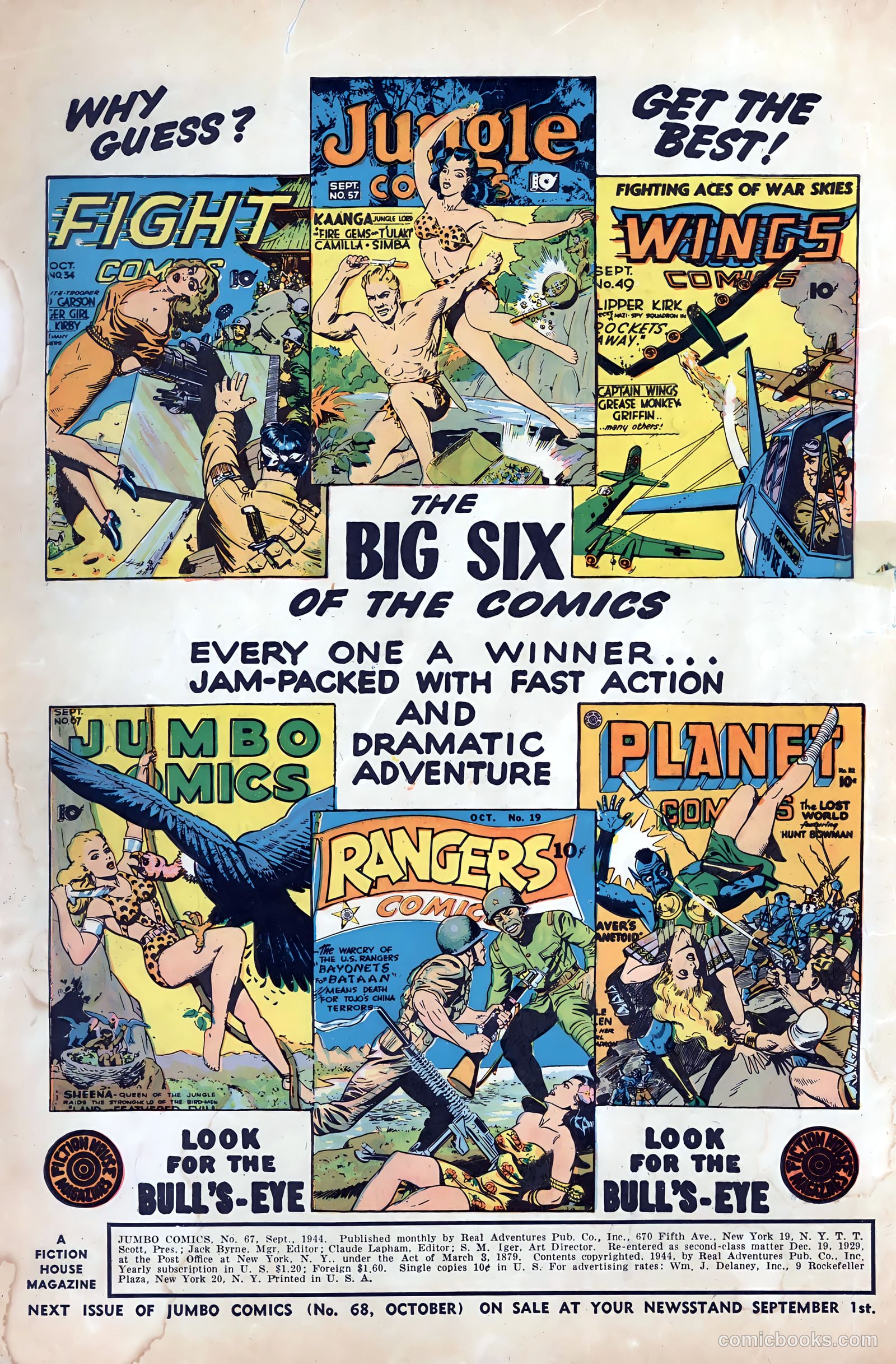 Jumbo Comics #67 (1944) — page 2 of 52