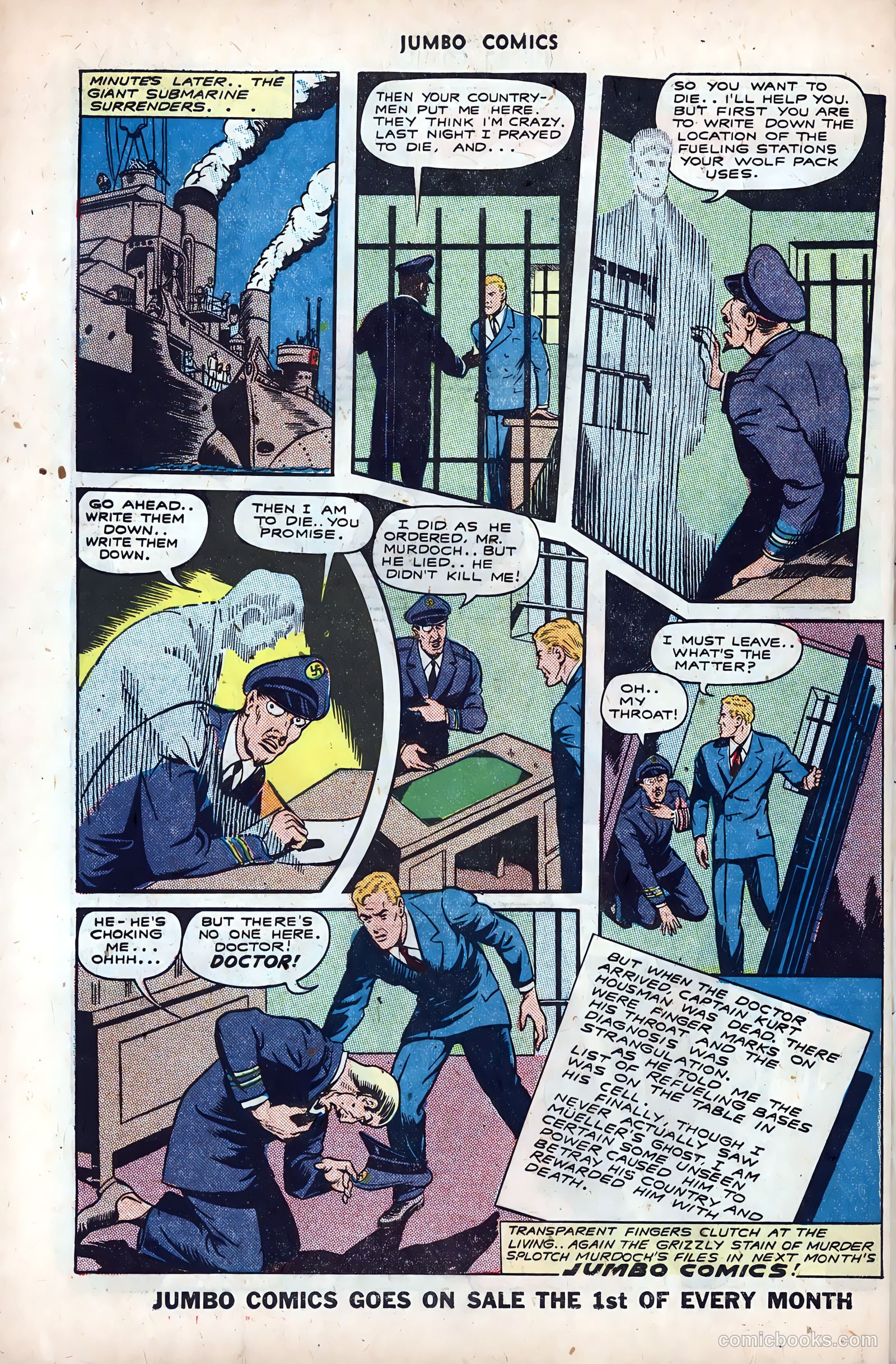 Jumbo Comics #67 (1944) — page 50 of 52