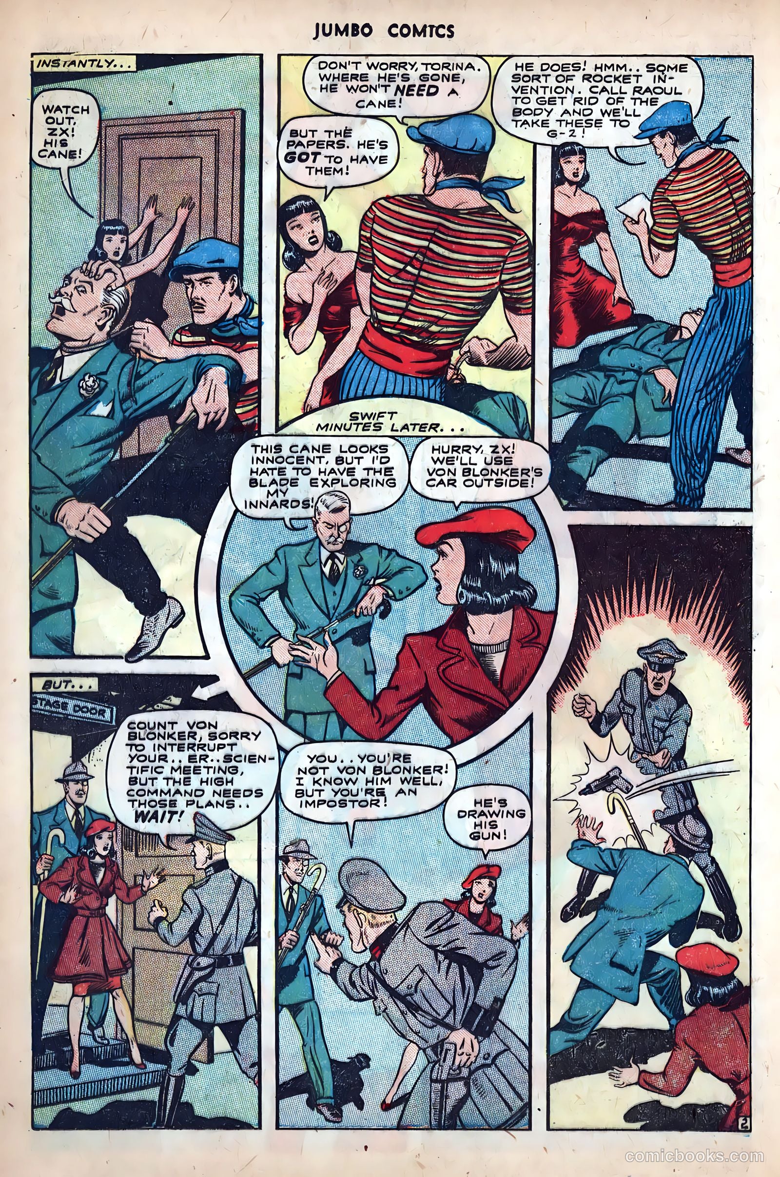 Jumbo Comics #68 (1944) — page 16 of 52