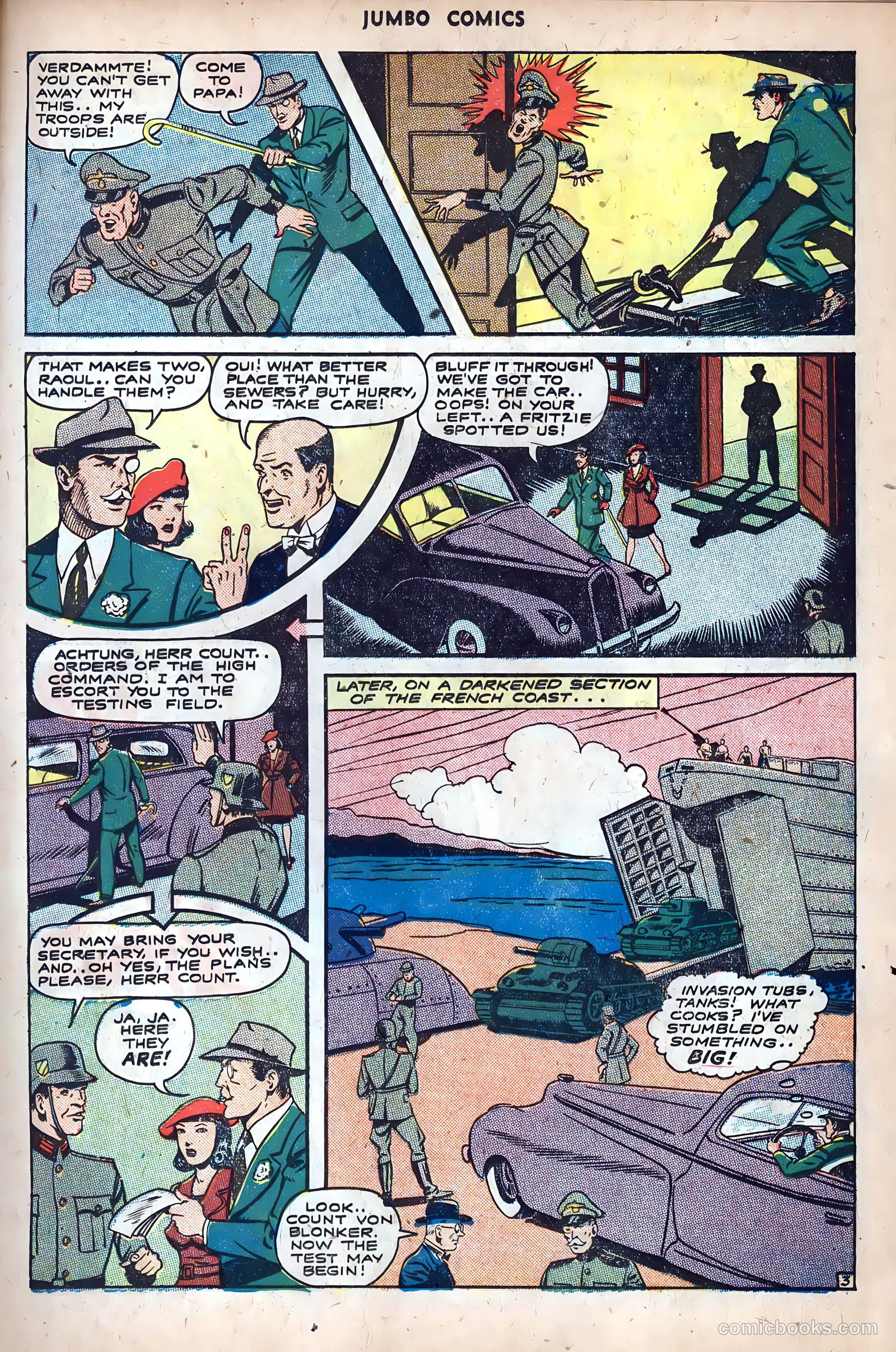 Jumbo Comics #68 (1944) — page 17 of 52