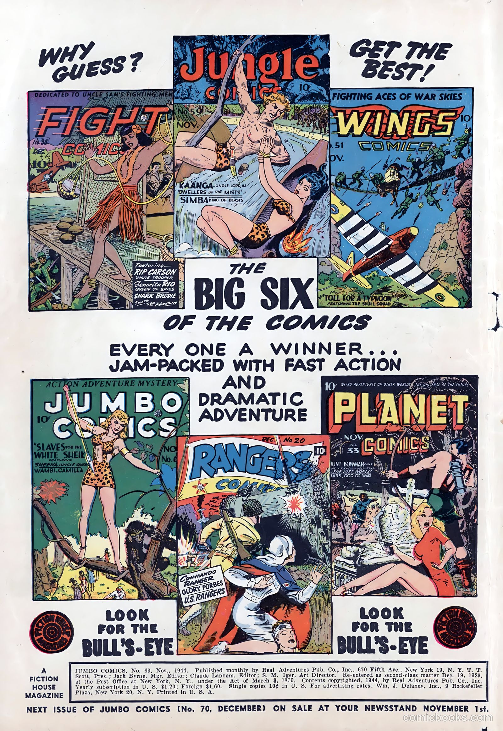 Jumbo Comics #69 (1944) — page 2 of 52
